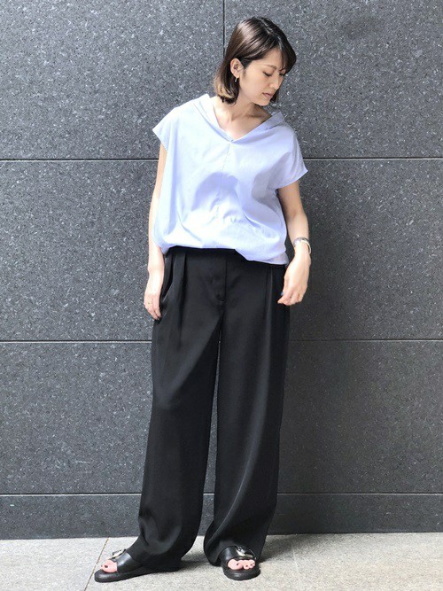 Deuxieme Classe コットンプルオーバー ショートスリーブブラウス Deuxieme Classe（ドゥーズィエムクラス）の「コットンプルオーバー