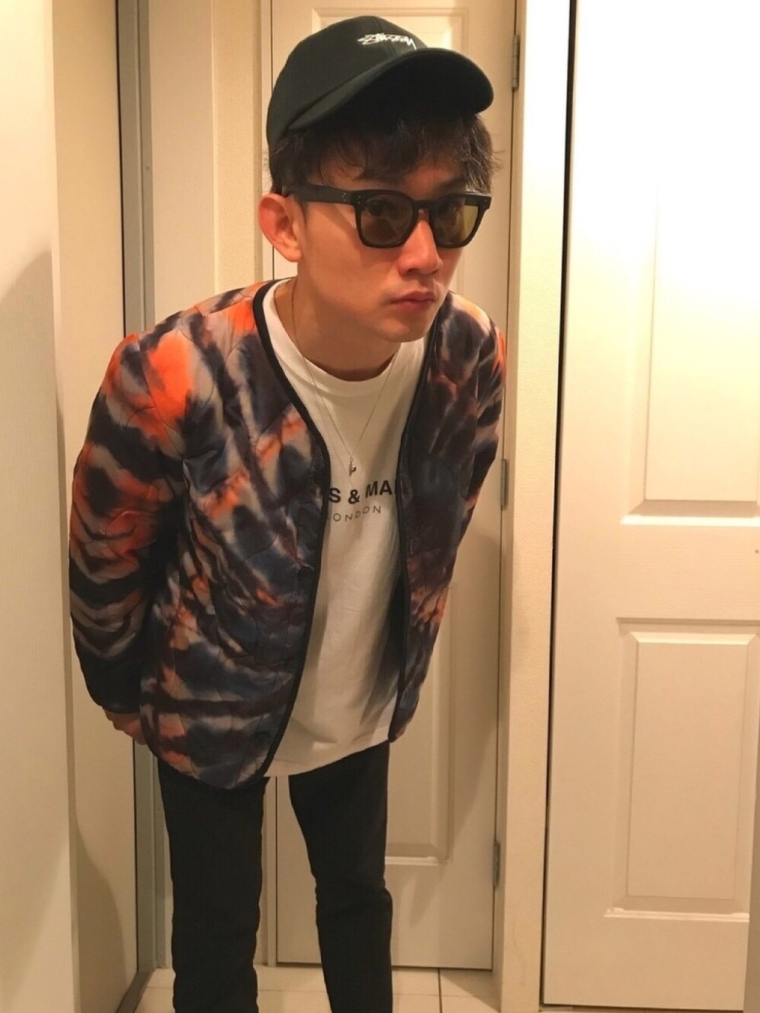 STUSSY（ステューシー）の「Alpha Tie-Dye Quilt Liner Jacket（ノー