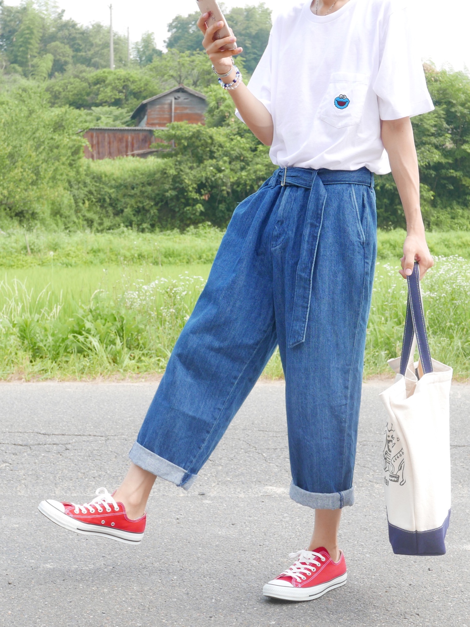 UNDERCOVER（アンダーカバー）の「TOTE BAG - WE-ARE-HAPPY
