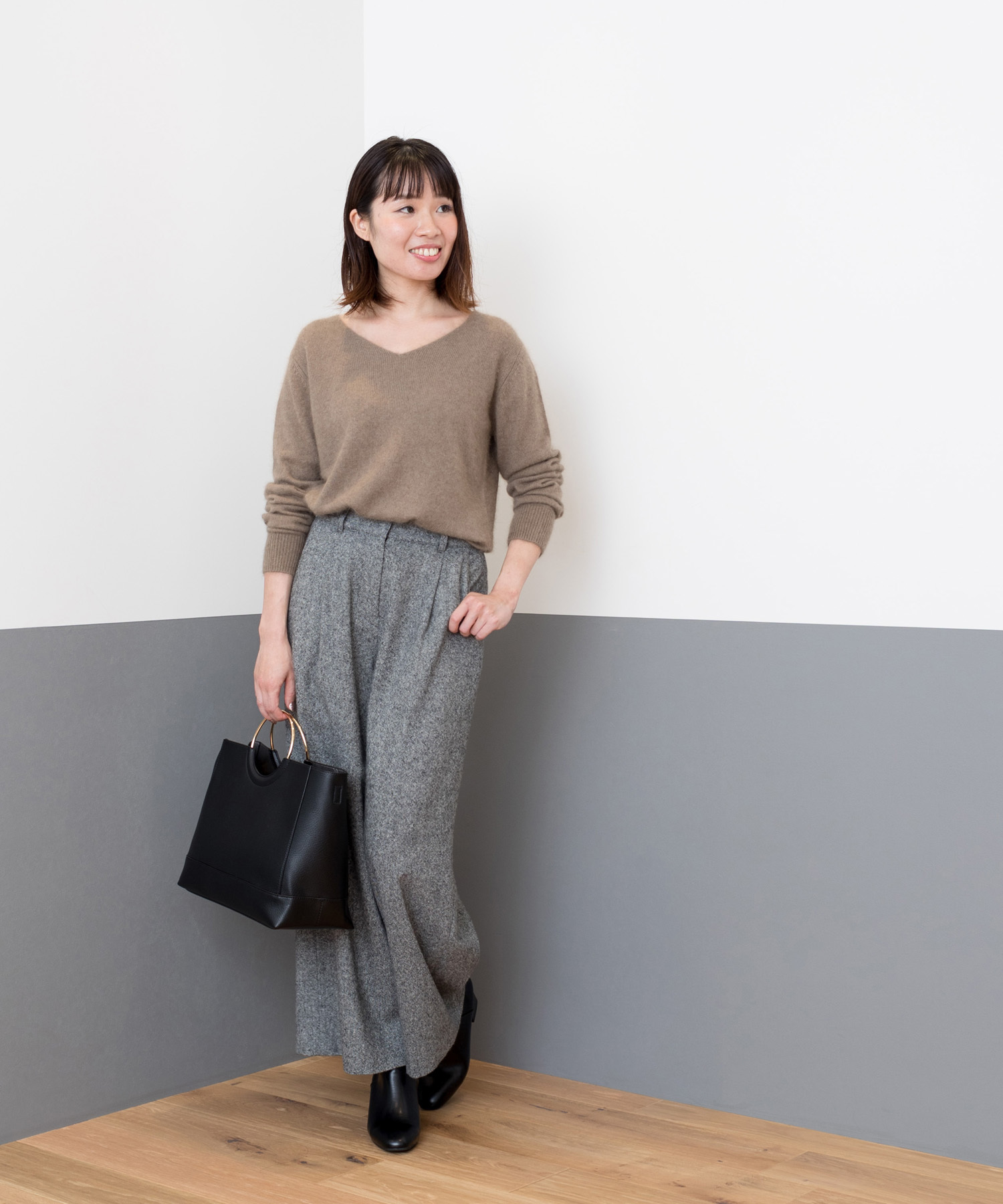NATURAL BEAUTY BASIC - NATURAL BEAUTY BASIC  ファインタッチヘアリーニット NATURAL BEAUTY BASIC（ナチュラルビューティーベーシック）の