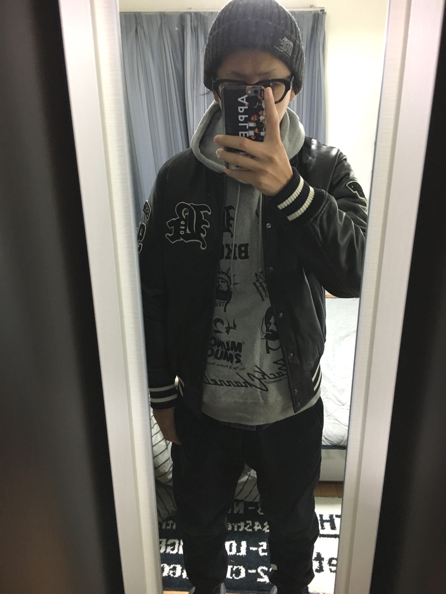 Back Channel（バックチャンネル）の「LEATHER STADIUM JACKET