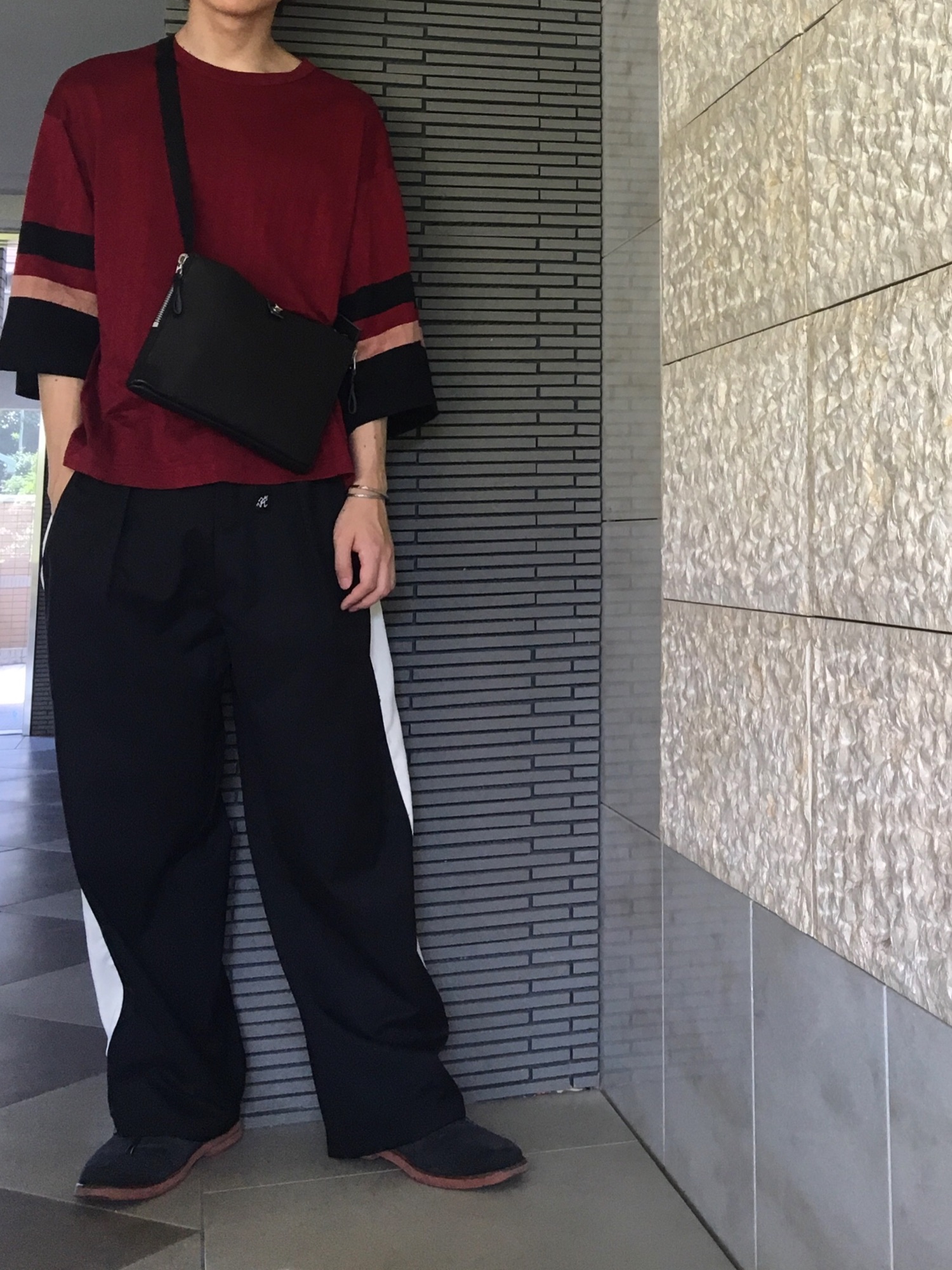 【SHAREEF×GRAMICCI×STUDIOUSサイドラインワイドスラックス STUDIOUS（ステュディオス）の「【SHAREEF×GRAMICCI×STUDIOUS】サイド