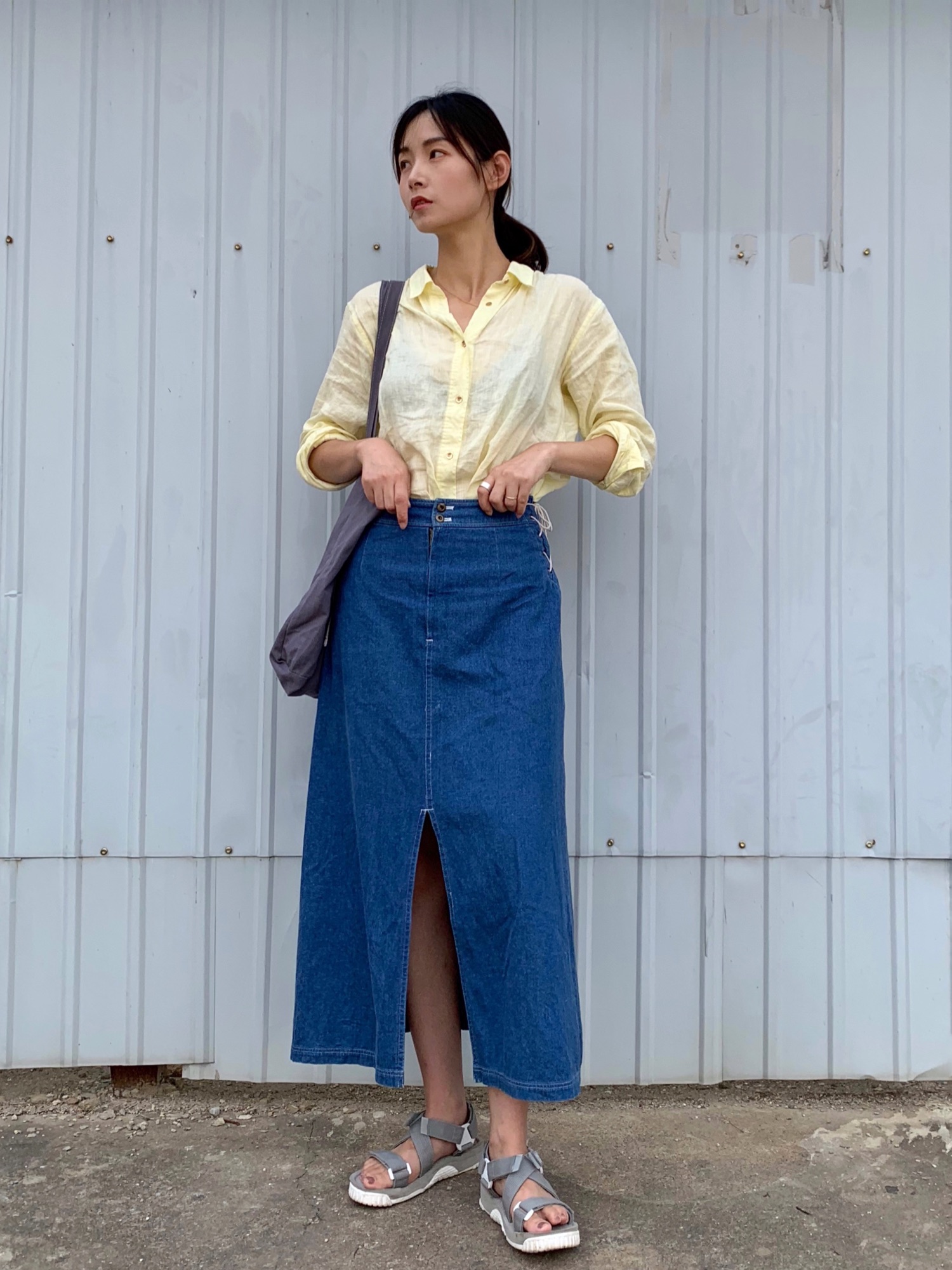 2wayリネンシャツ☆Spick&amp;Span Spick & Span（スピックアンドスパン）の「2WAY リネンシャツ