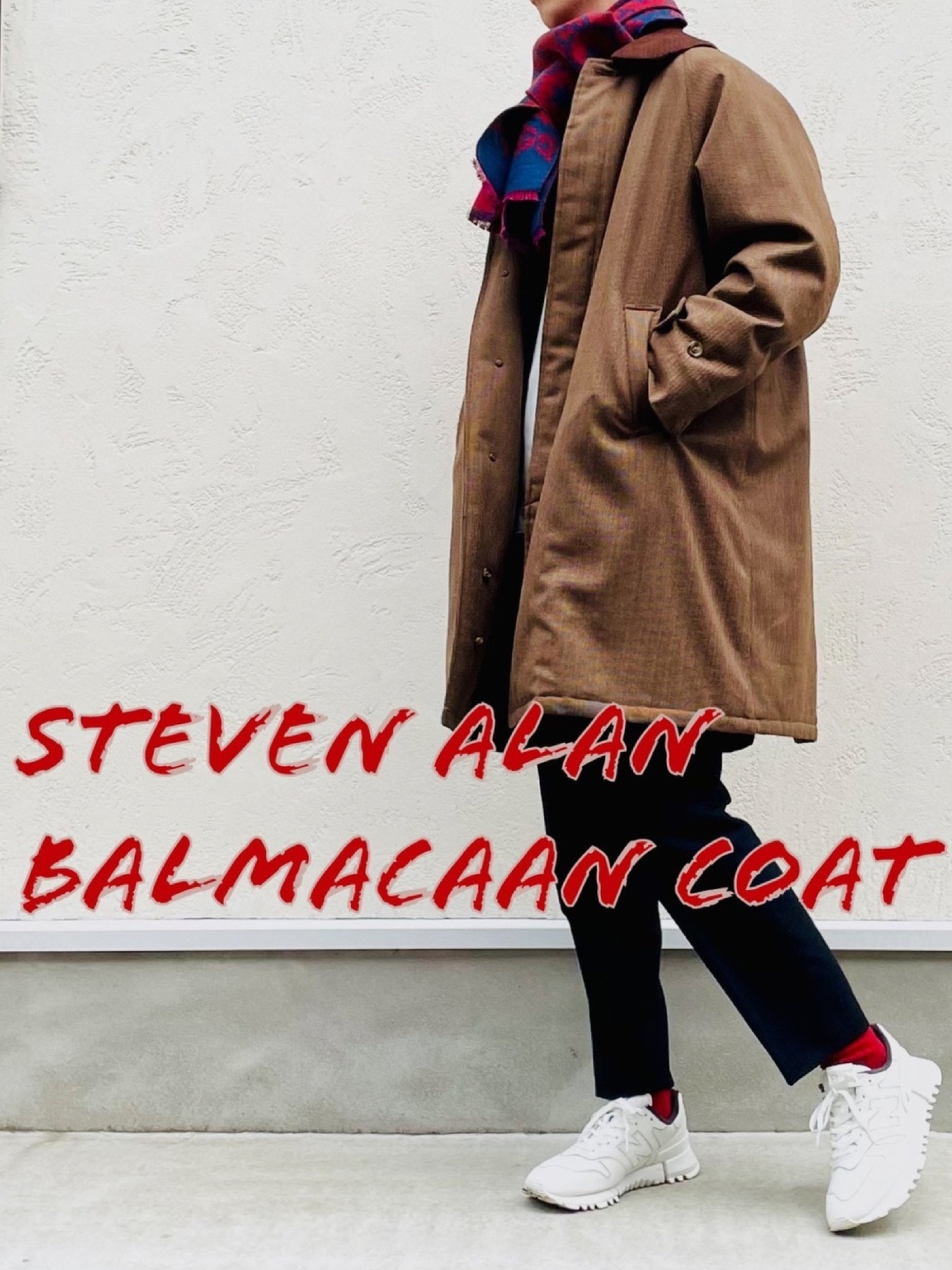 steven alan VNTG 2WAY BAL COLLAR COATコート - ステンカラーコート