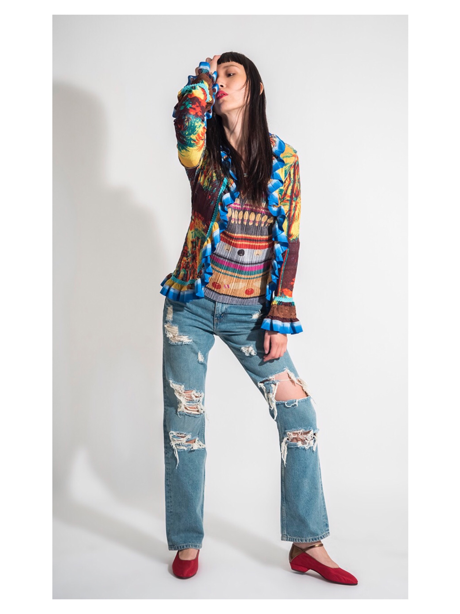 JeanPaul GAULTIER SOLEIL レギンス　パンツ　パワーネット JeanPaul GAULTIER SOLEIL レギンス パンツ パワーネット - メルカリ