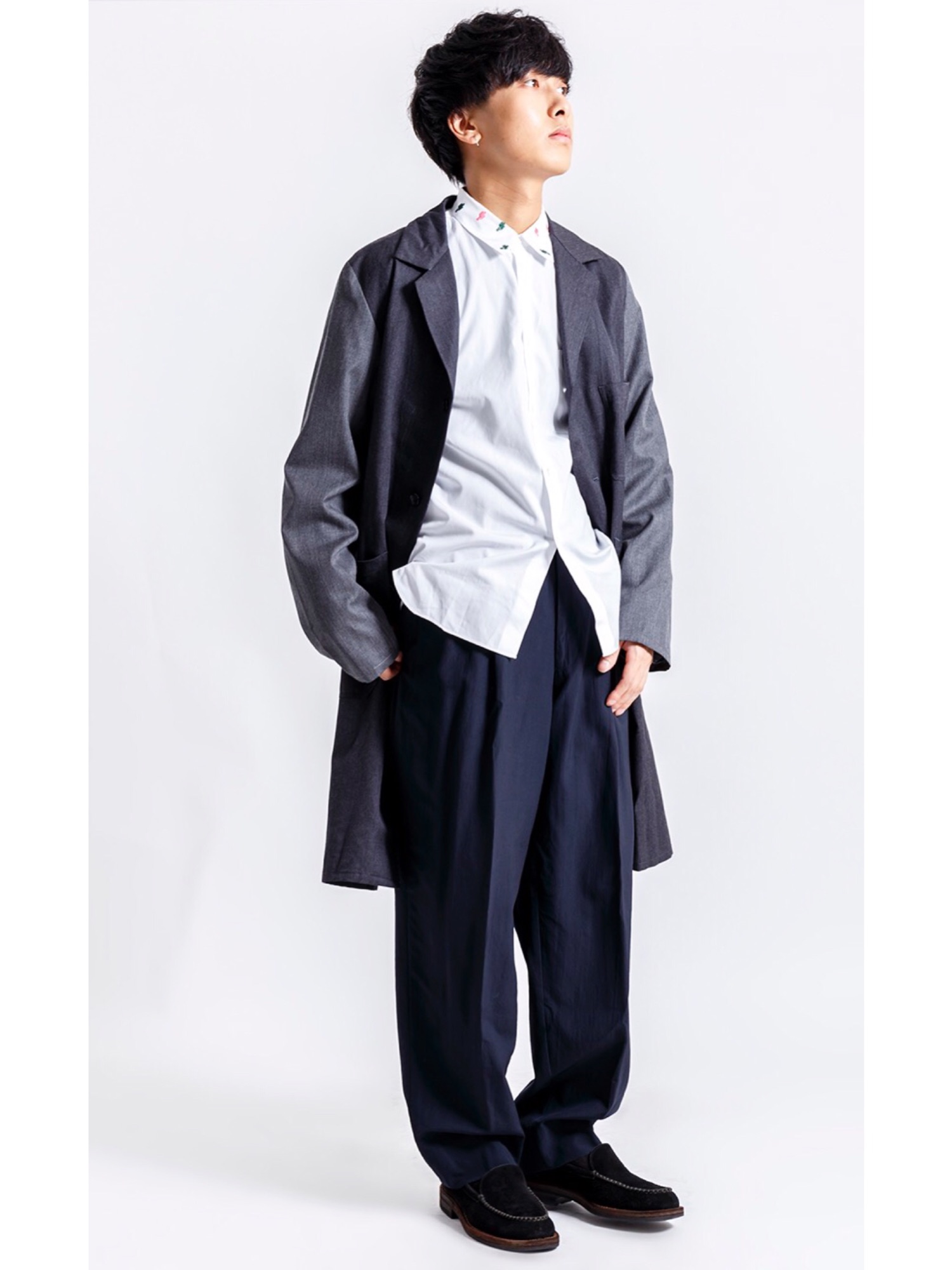 COMME des GARÇONS HOMME DEUX テーパードスラックス 中古・古着通販】COMME des GARCONS HOMME DEUX