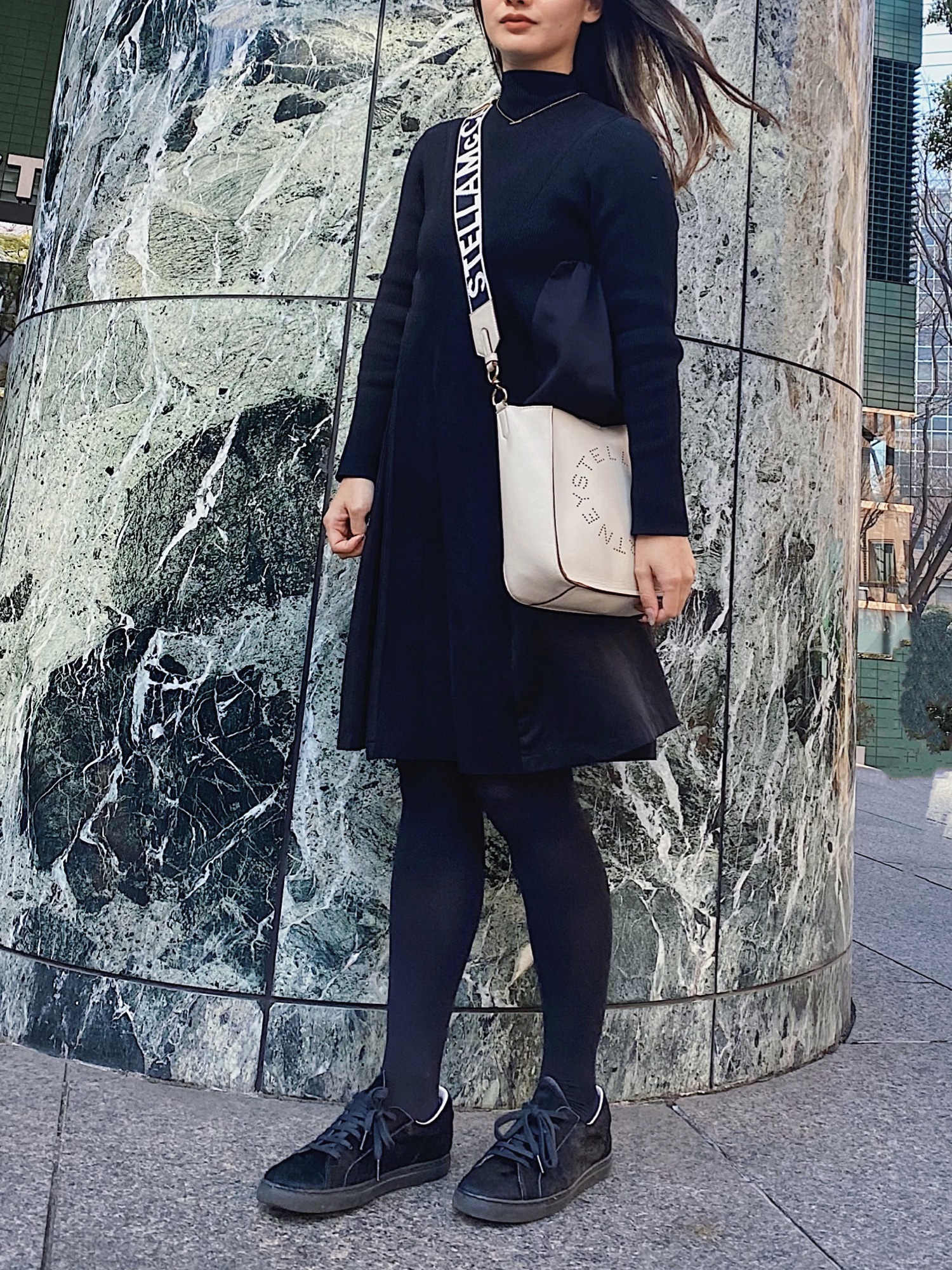 CELFORD（セルフォード）の「ドッキングAラインニットワンピース