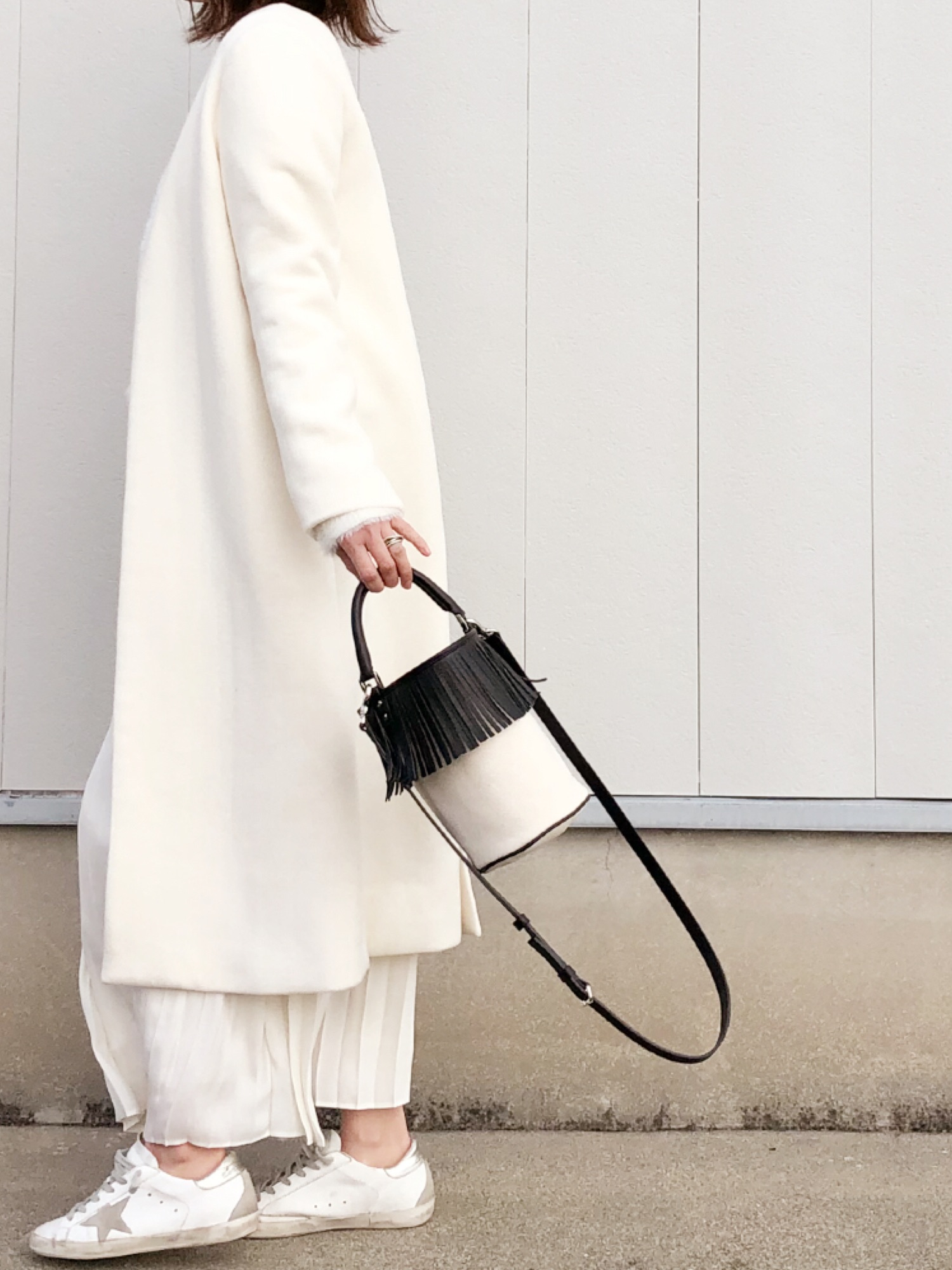 TODAYFUL（トゥデイフル）の「メルトンロングコート（ステンカラー  