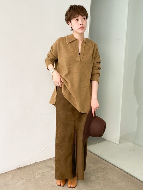 plage（プラージュ）の「【R'IAM】フェイクスウェード スカート