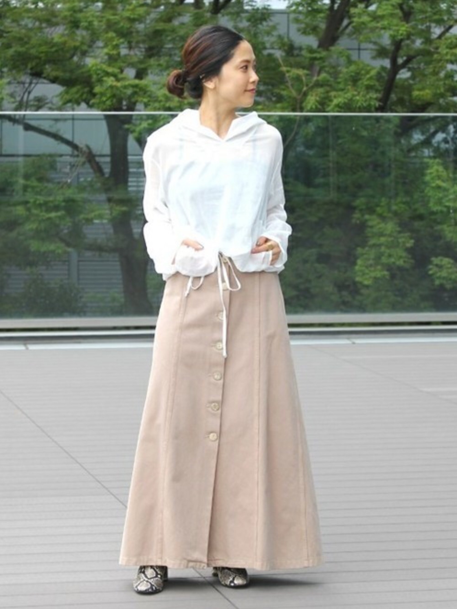 【新品タグ付き 39,600円】NANUSHKA × BEAMS ロングスカート
