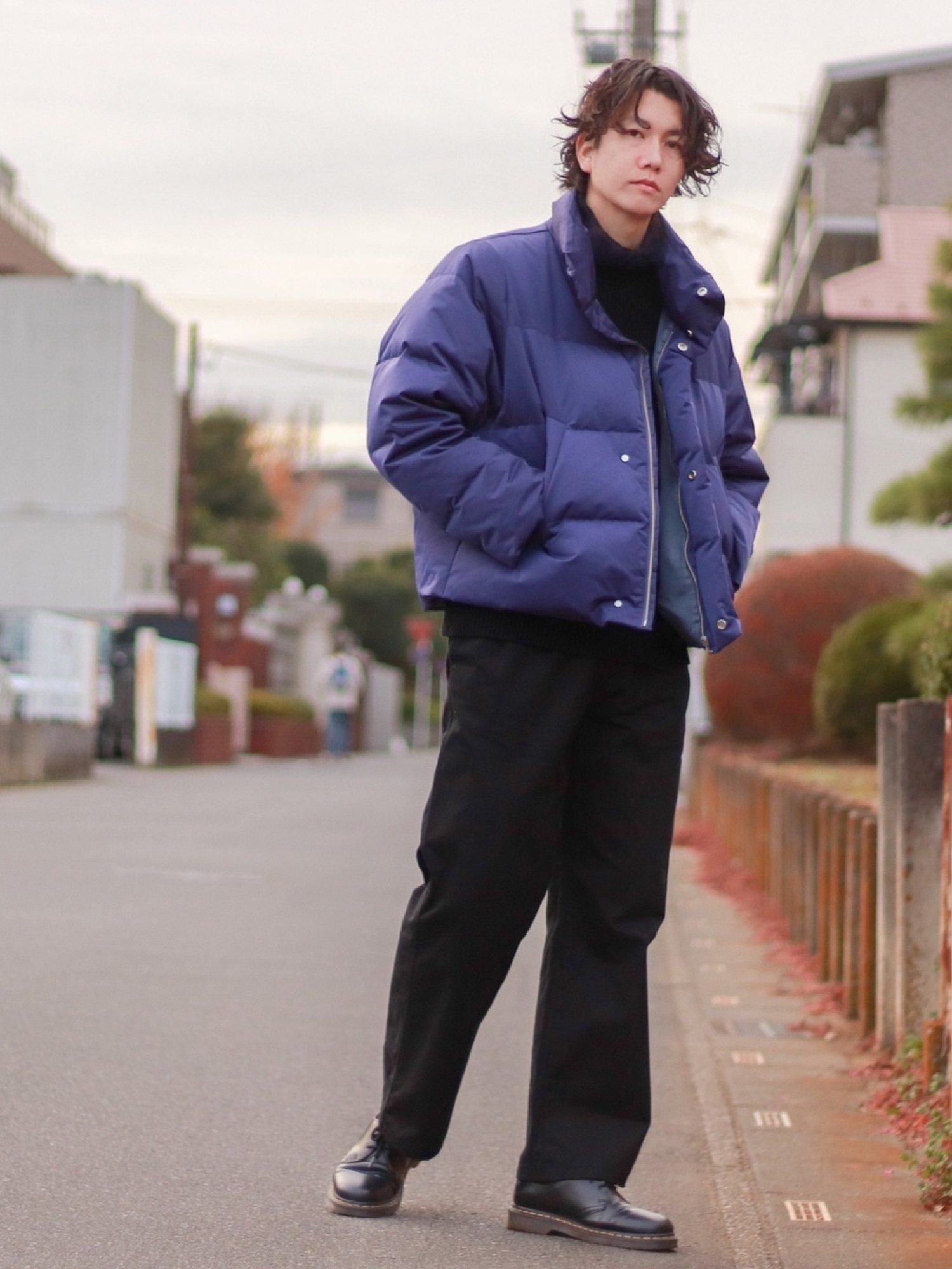 Lui's（ルイス）の「ビッグシルエット ボリュームダウン ジャケット