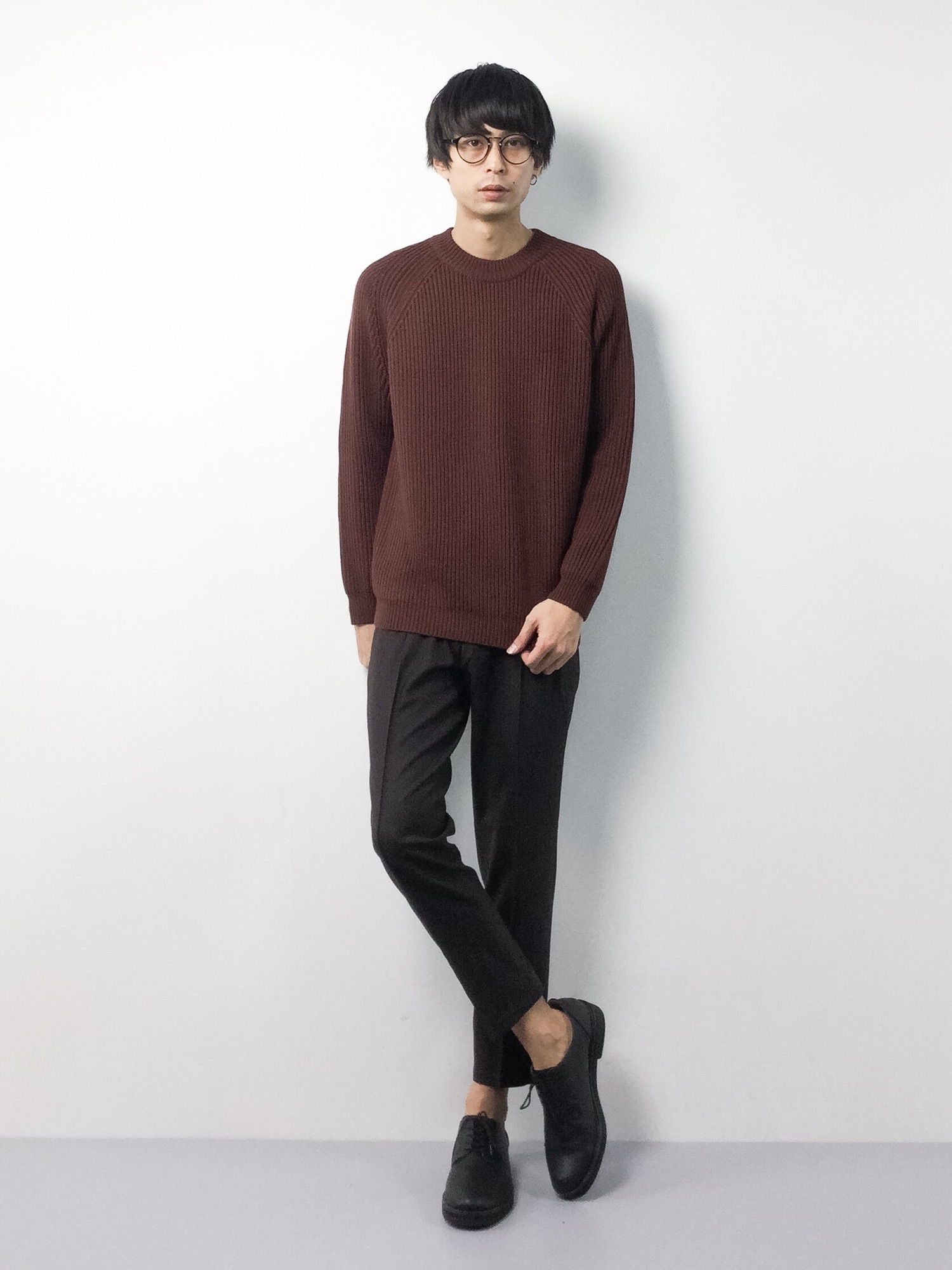 H BEAUTY&YOUTH＞5GG AZE CREW NECK KNIT/ﾆｯﾄ◇を使った人気