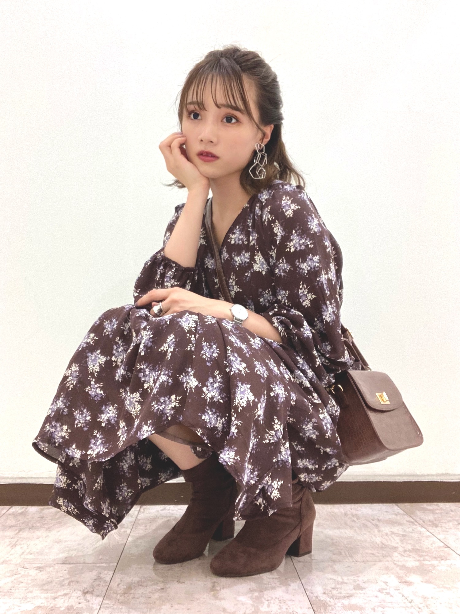 Haruka｜earth music&ecologyのワンピースを使ったコーディネート - WEAR