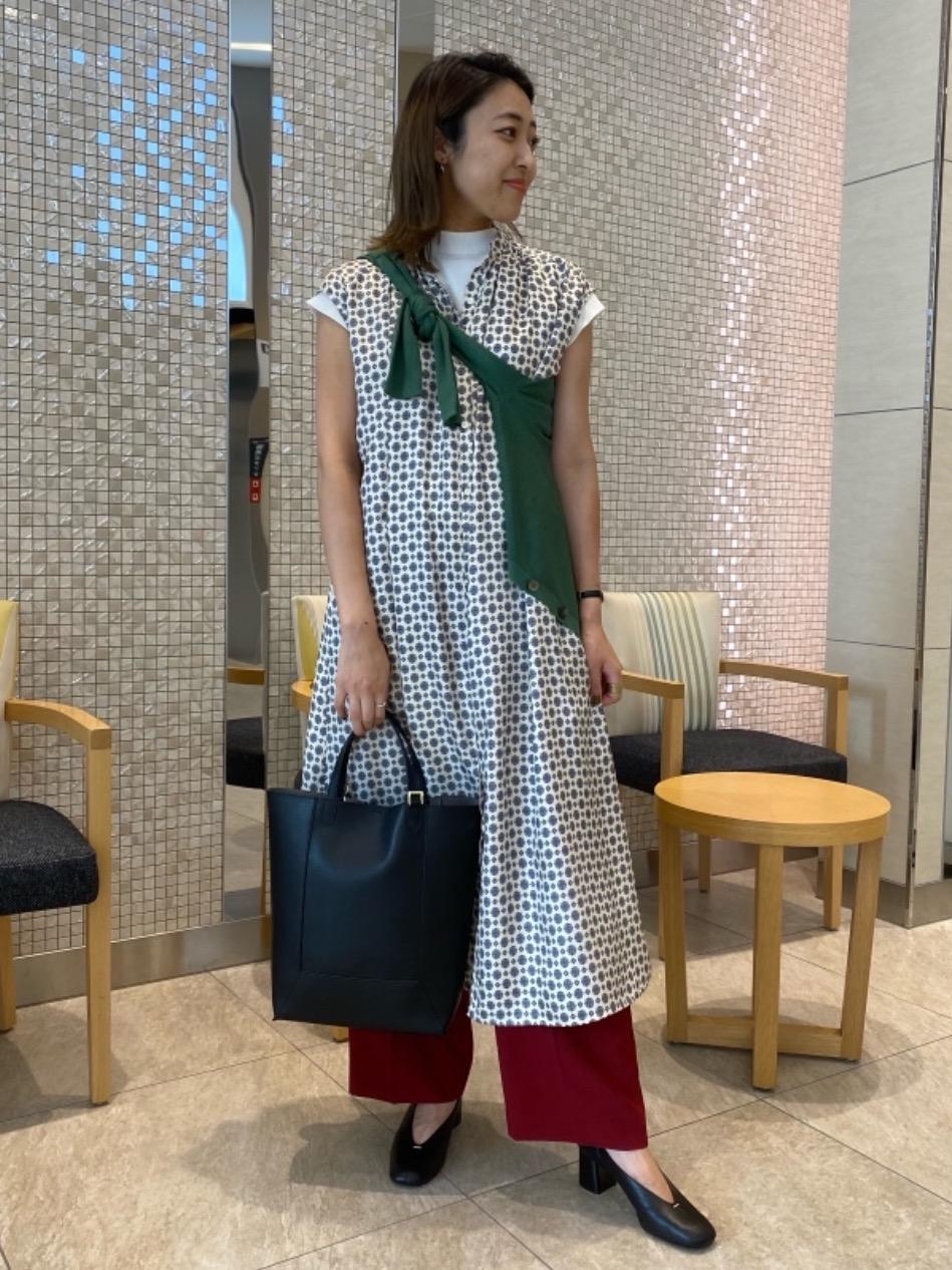 UNITED ARROWS＞パターンプリント ノースリーブ ワンピース W◇を使っ