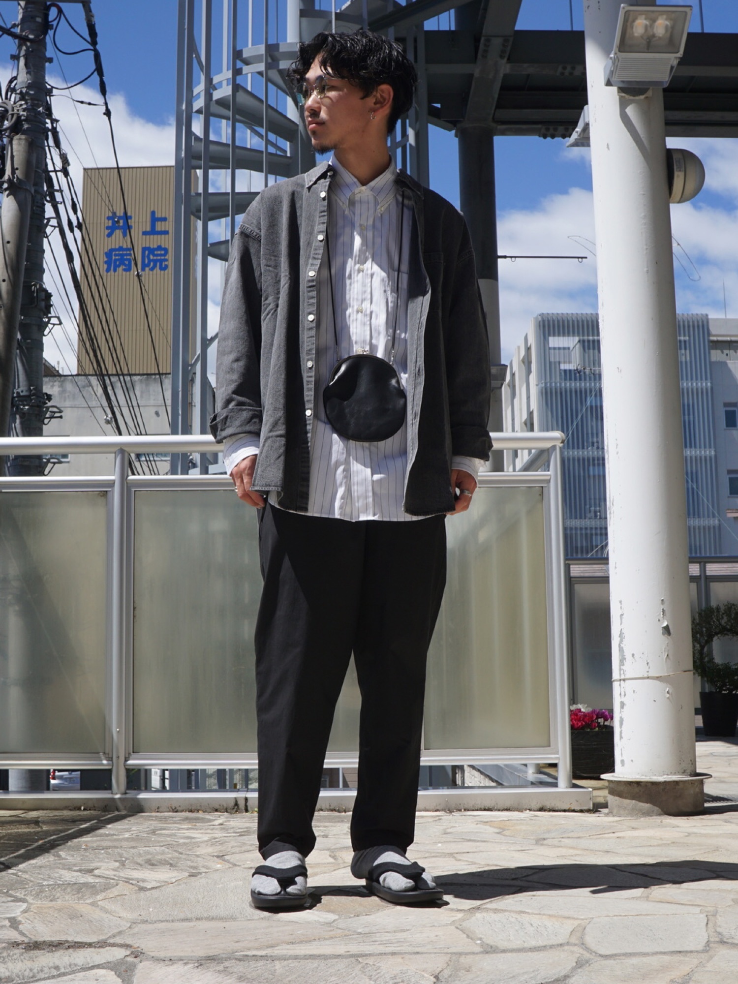 新品！GOLD ゴールド 10oz DENIM B.D. BIG SHIRTS 20200425232231055.jpg