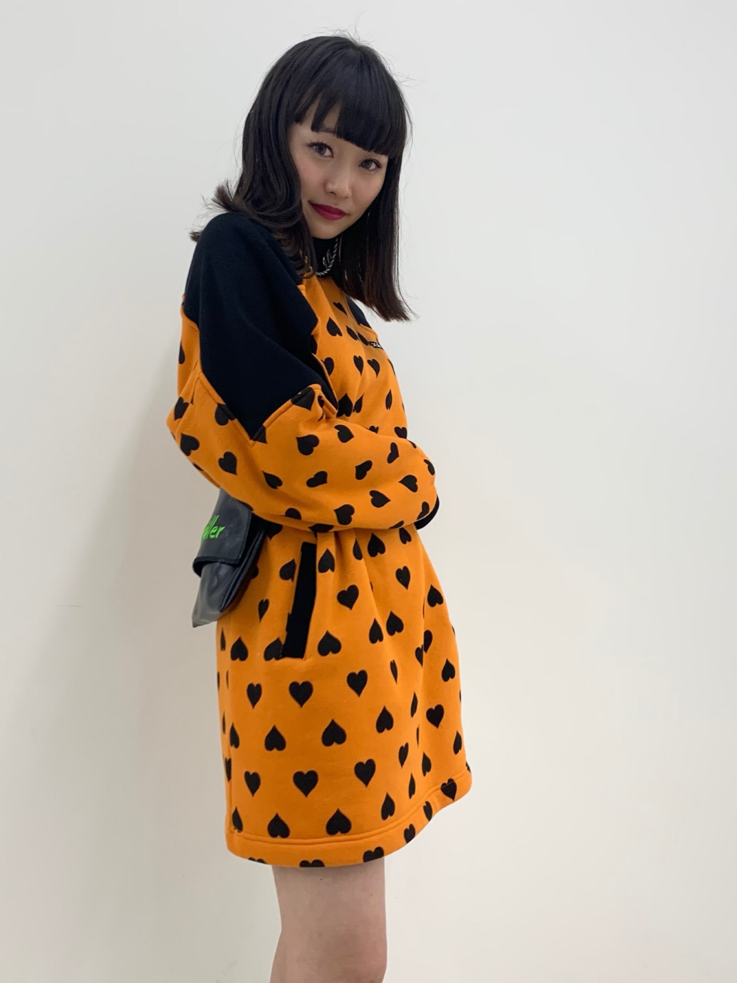 X-girl（エックスガール）の「LOVE IS ONLY SWEAT DRESS（ワンピース ...