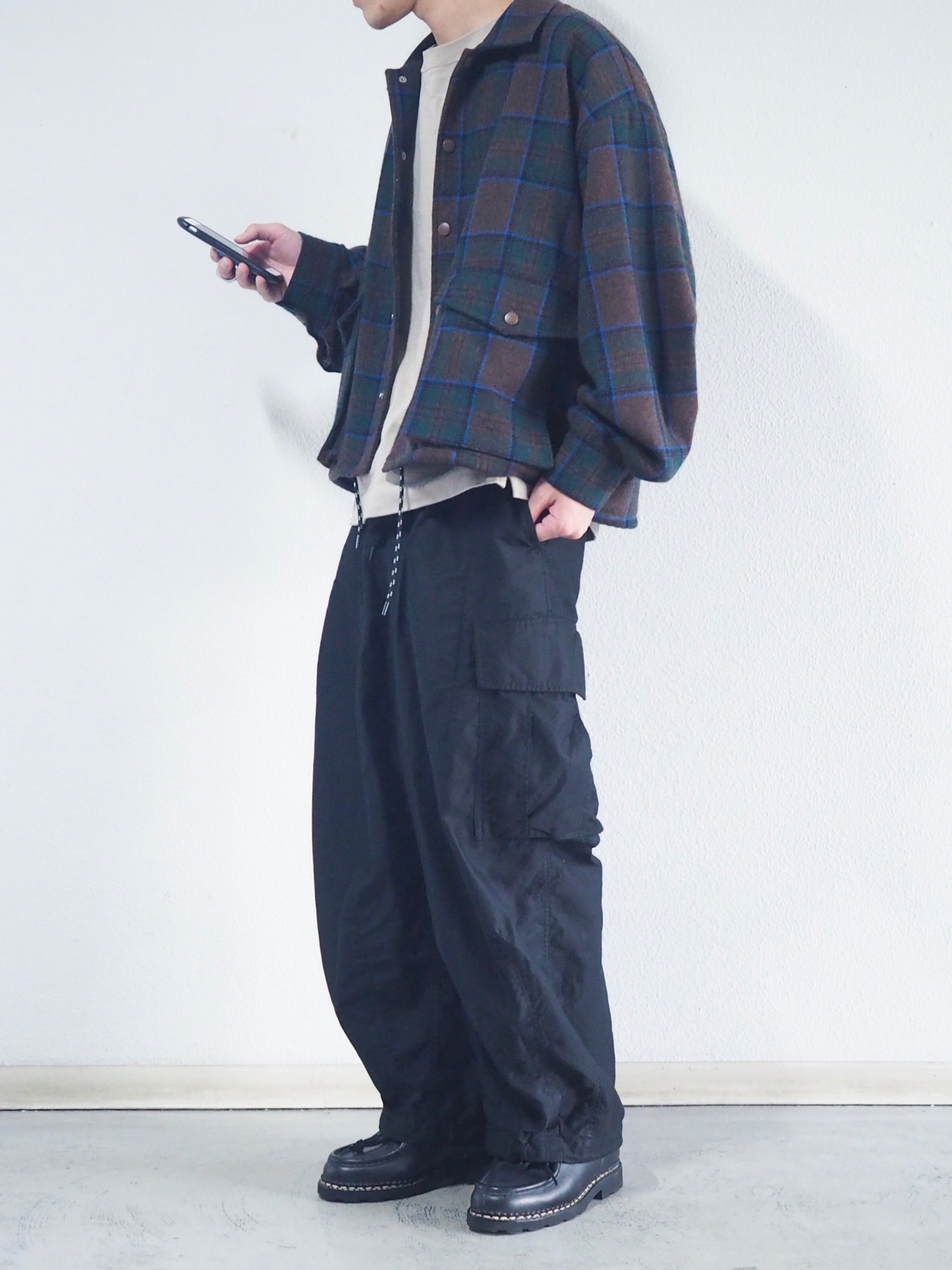JIEDA（ジエダ）の「PLAID COACH JACKET（ブルゾン）」 - WEAR