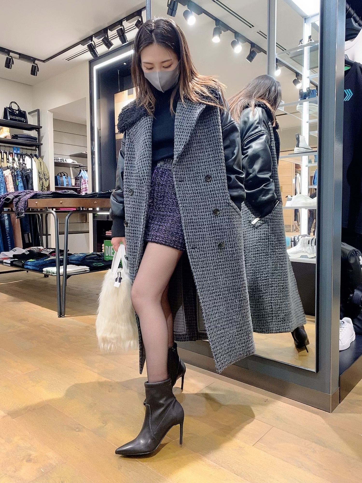 DIESEL（ディーゼル）の「レディース ウィンタージャケット ダブル 