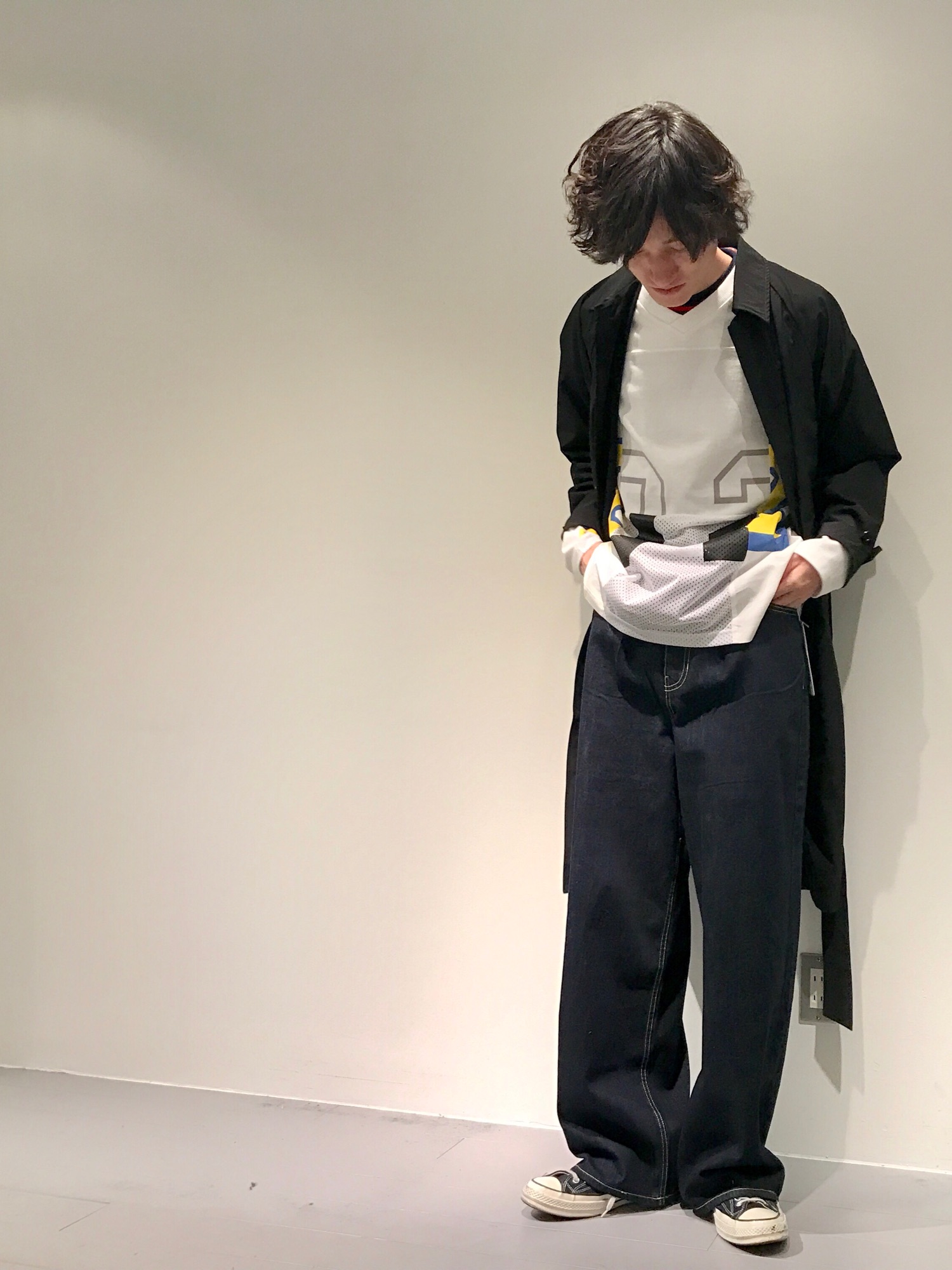 FACETASM FOOTBALL TRAINER サイズ4 FACETASM（ファセッタズム）の「FOOTBALL TRAINER（スウェット