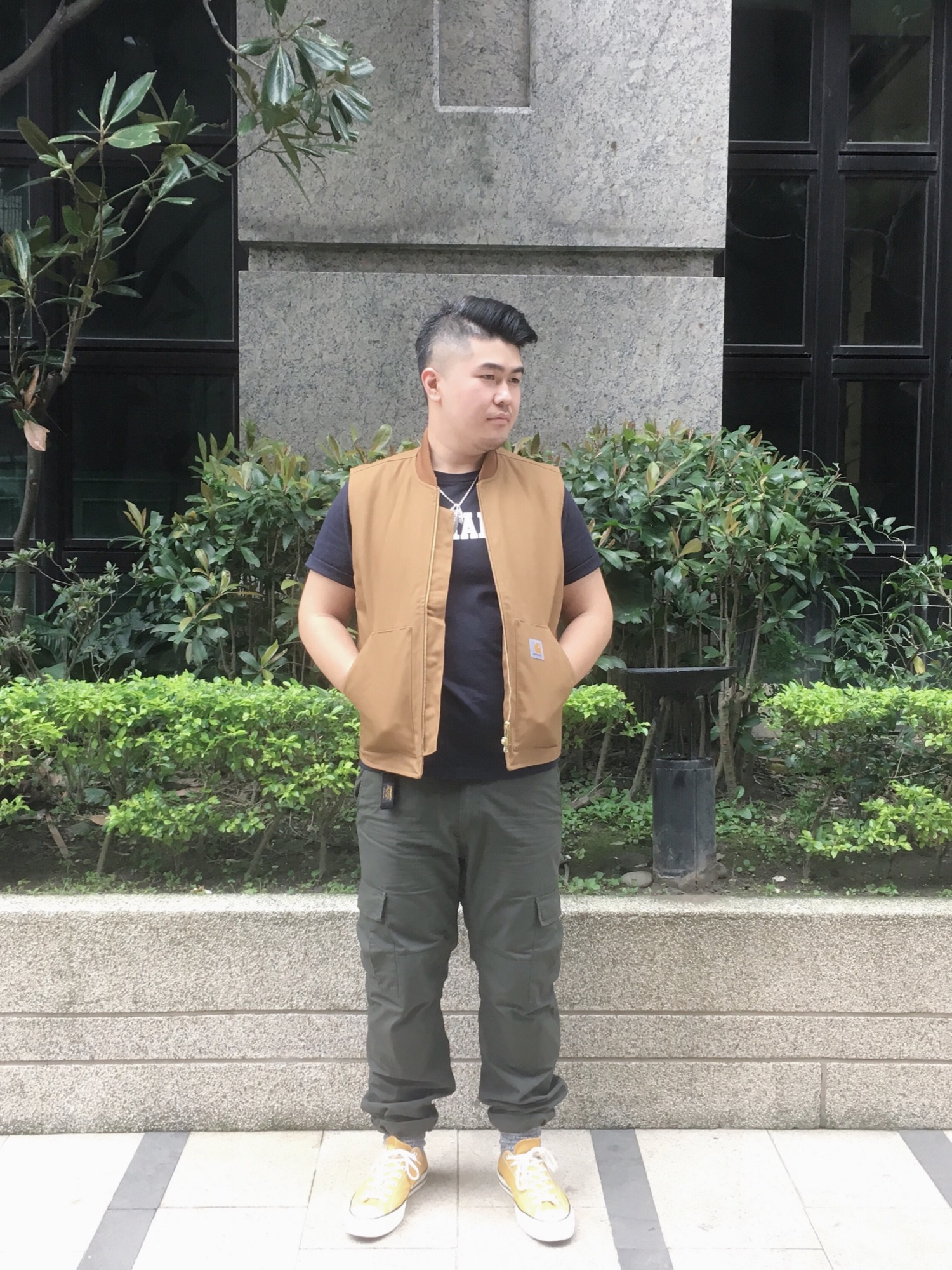 carhartt キルティングベスト M ホワイト Carhartt（カーハート）の「Carhartt カーハート CRHTT-V01