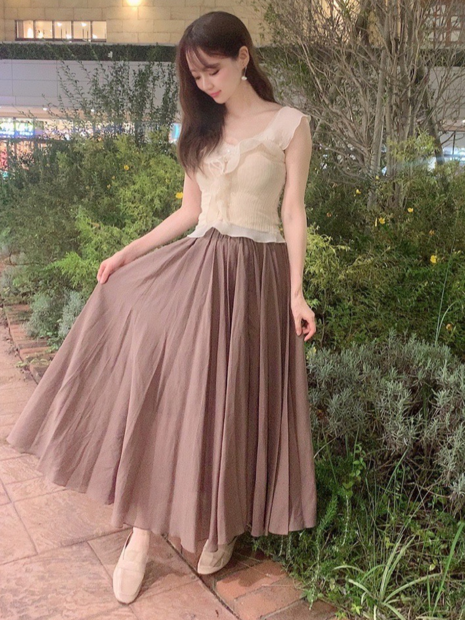 ACYM（アシーム）の「Volumy long スカート（スカート）」 - WEAR 