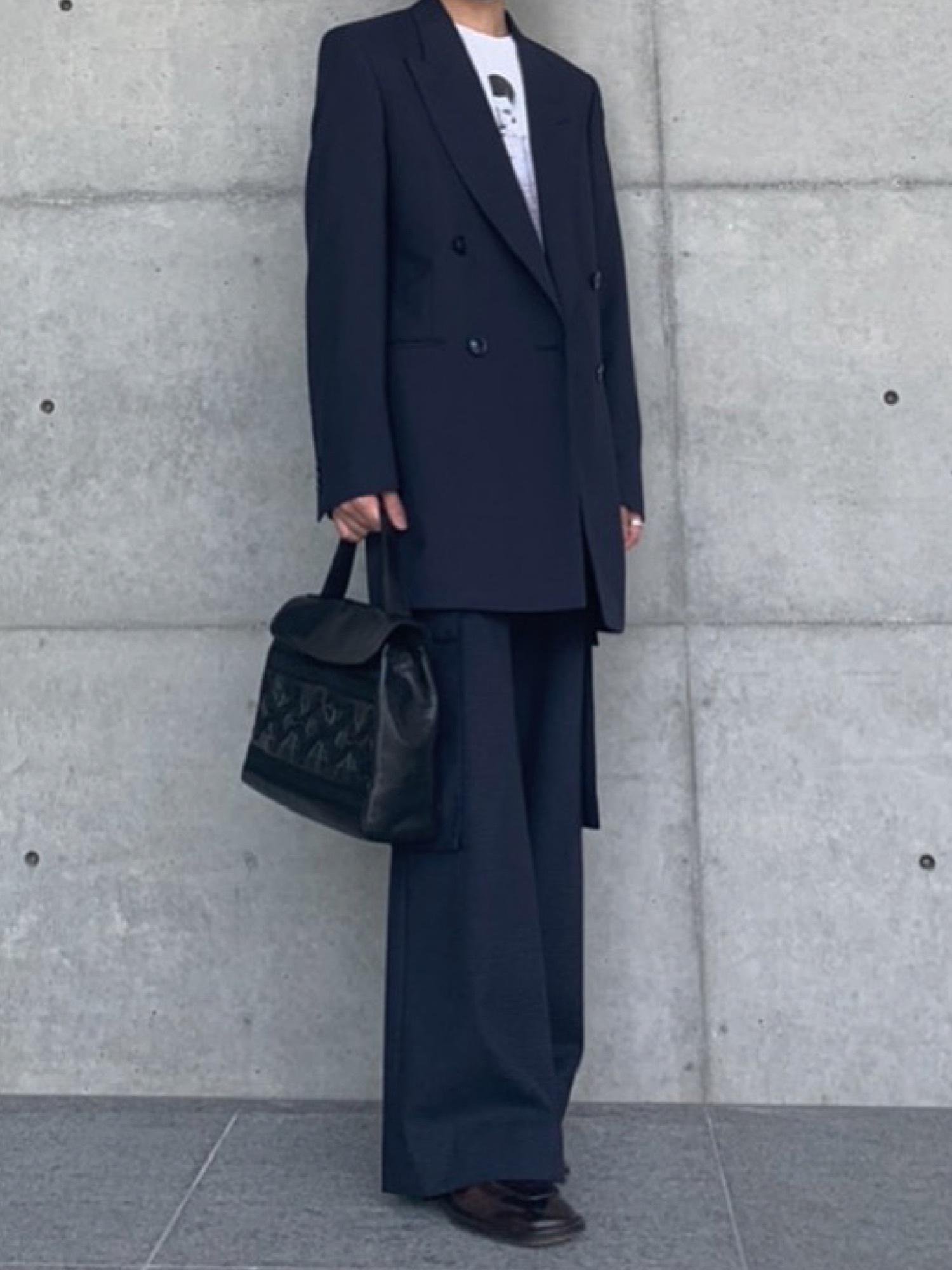 MARTINE ROSEのテーラードジャケットを使った人気ファッション