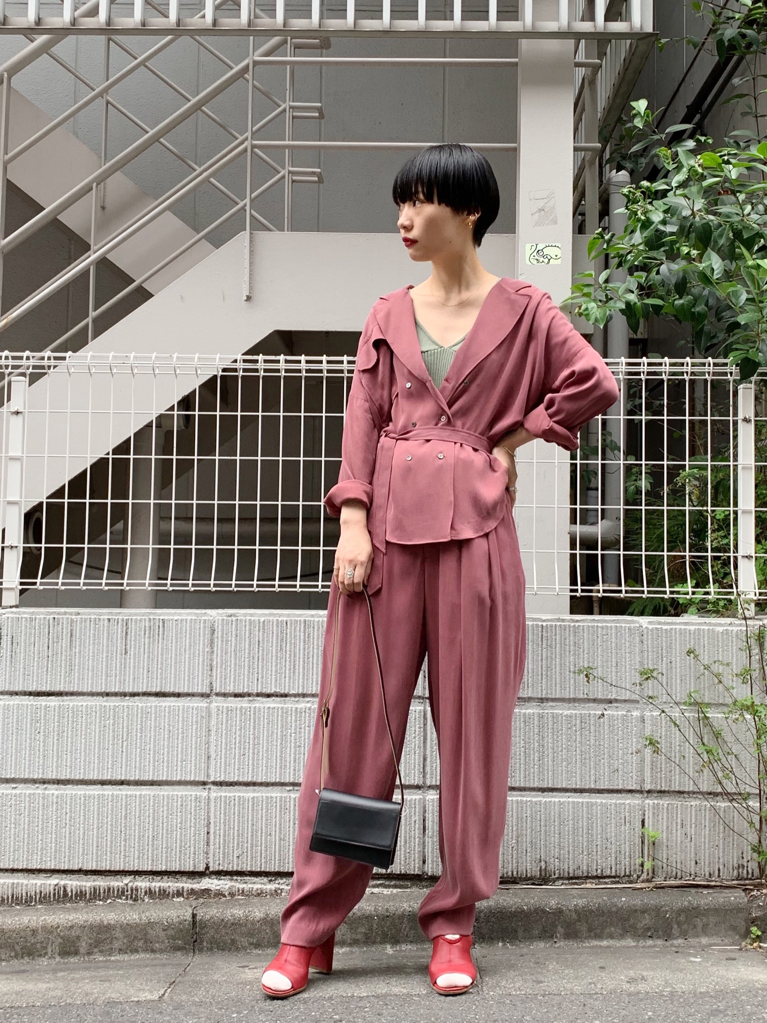 muller of yoshiokubo バックボタンニット muller of yoshiokubo - muller of yoshiokubo バックボタンニットの