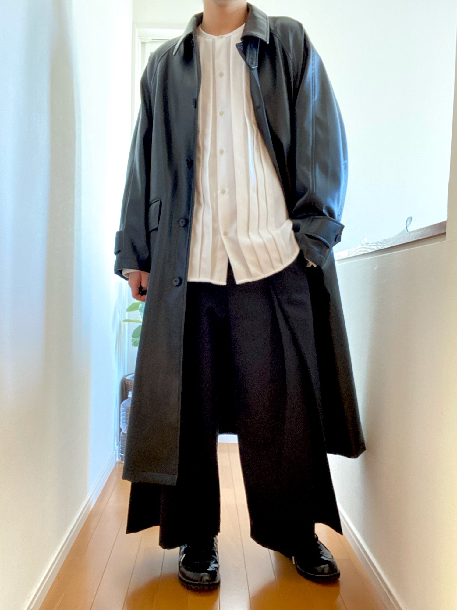 HARE シンセティックレザー モッズコート HARE シンセティックレザー モッズコート HARE（ハレ）の