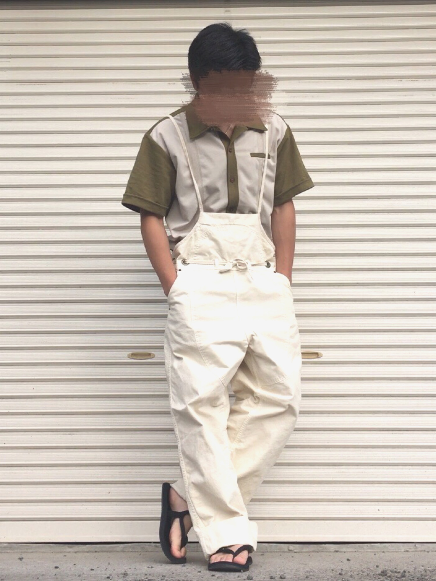 KAPITALのサロペット/オーバーオール（ホワイト系）を使った人気 