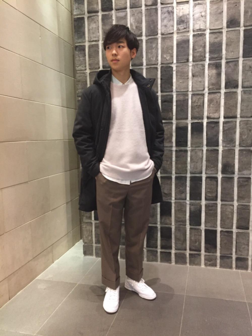 【monkey time】TW TWILL W ANKLE TROUSERS