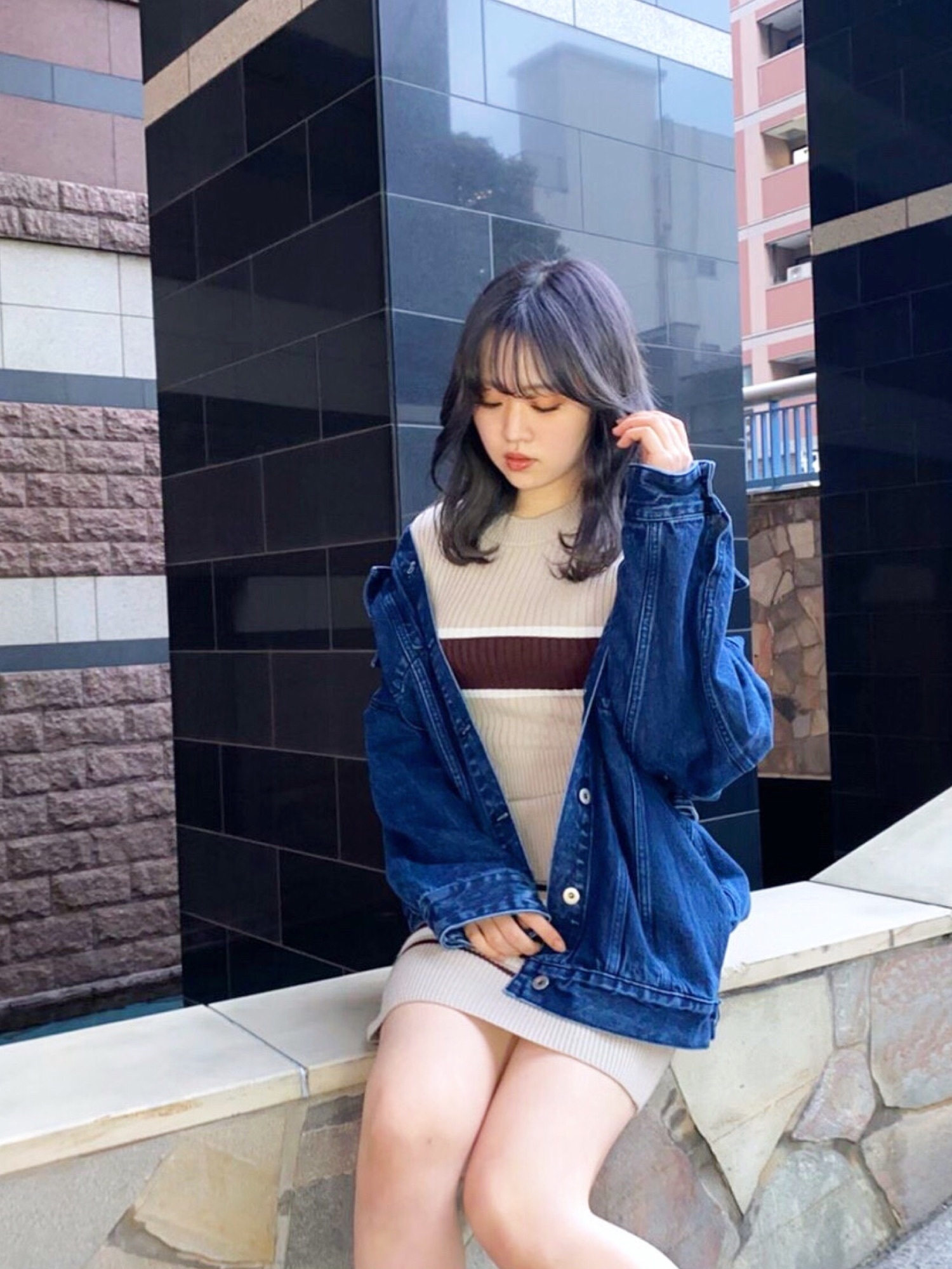 LIPSERVICE（リップサービス）の「オーバーデニムジャケット（デニム