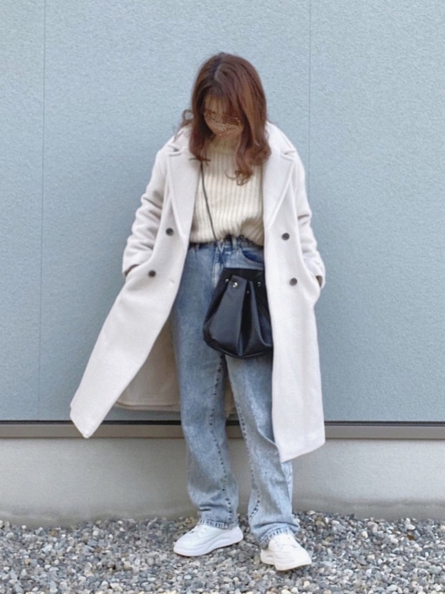 MISCH MASCH♡ダブルボタンマメードコート MISCH MASCH コート チェスターコート 2023秋冬新作ダブルボタン