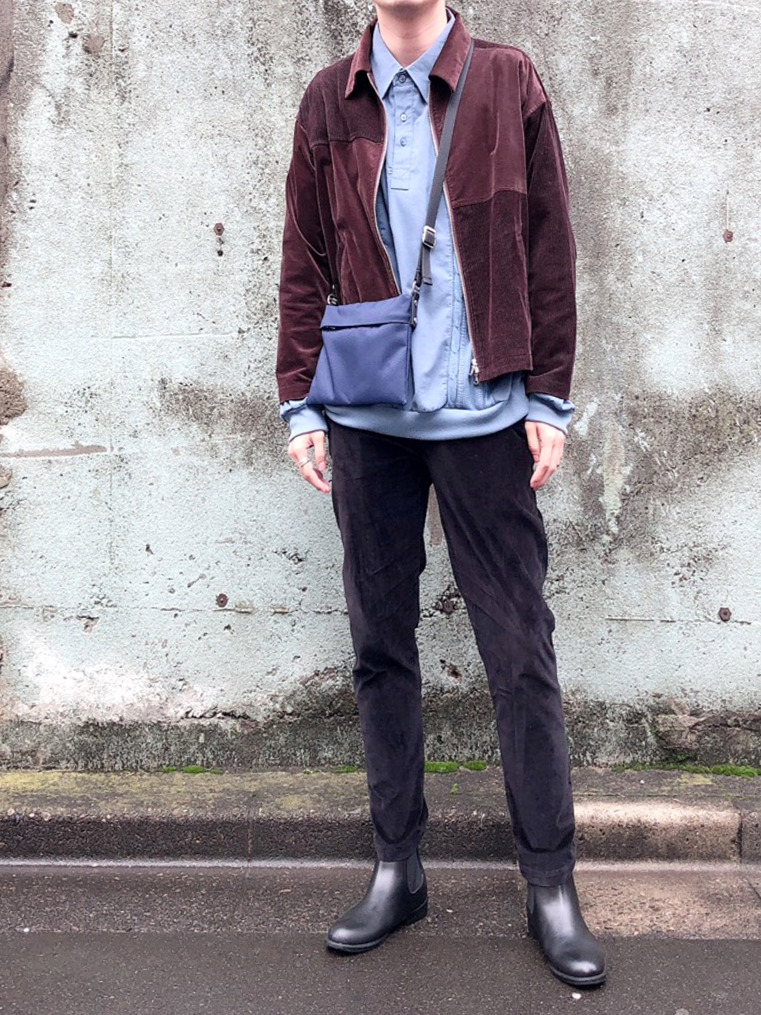 STUDIOUS（ステュディオス）の「【STUDIOUS】ベロアコンビジップ
