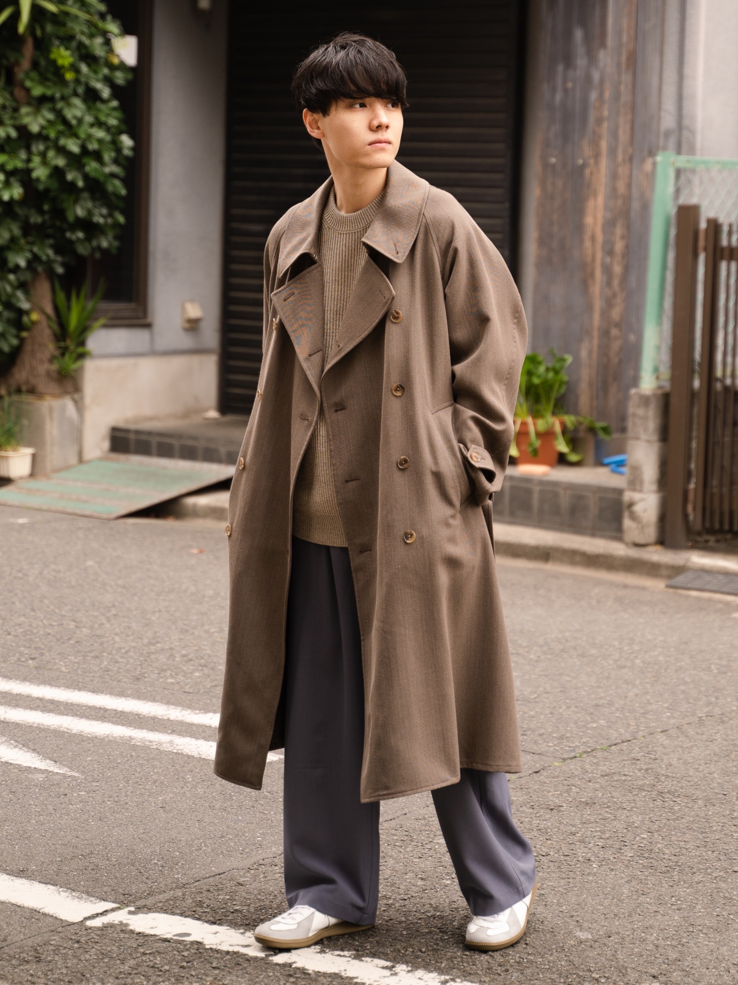 steven alan トレンチコート ブラウン Steven Alan(スティーブンアラン)の「<Steven Alan> BRIT T