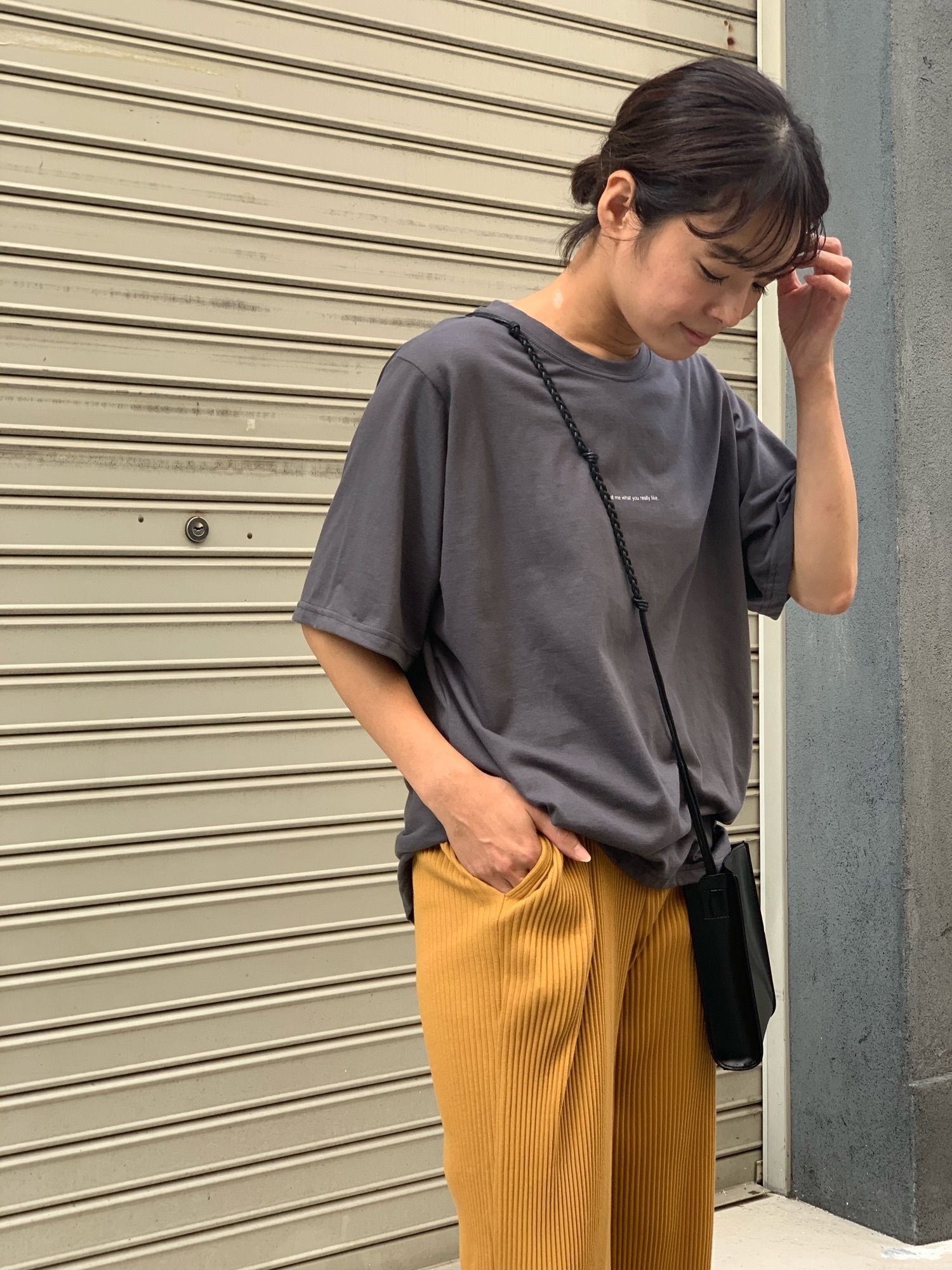 RED CHOP WORKS(レッドチョップワークス) ソフトリブパンツを使った