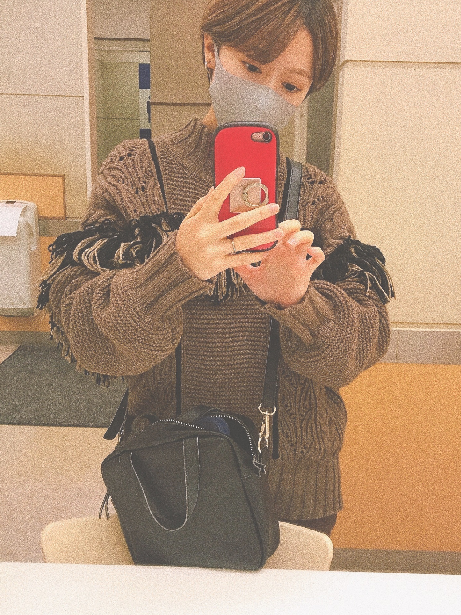 TODAYFUL（トゥデイフル）の「フリンジタートルニット（Fringe