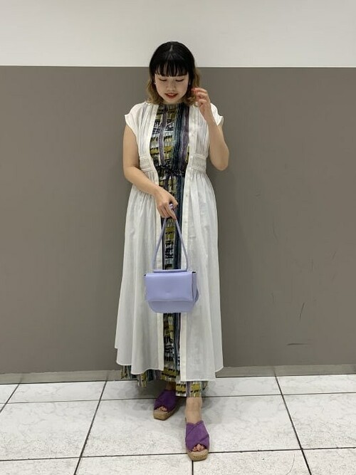 Ray BEAMS（レイビームス）の「Ray BEAMS / ピンタック ベルト フレア