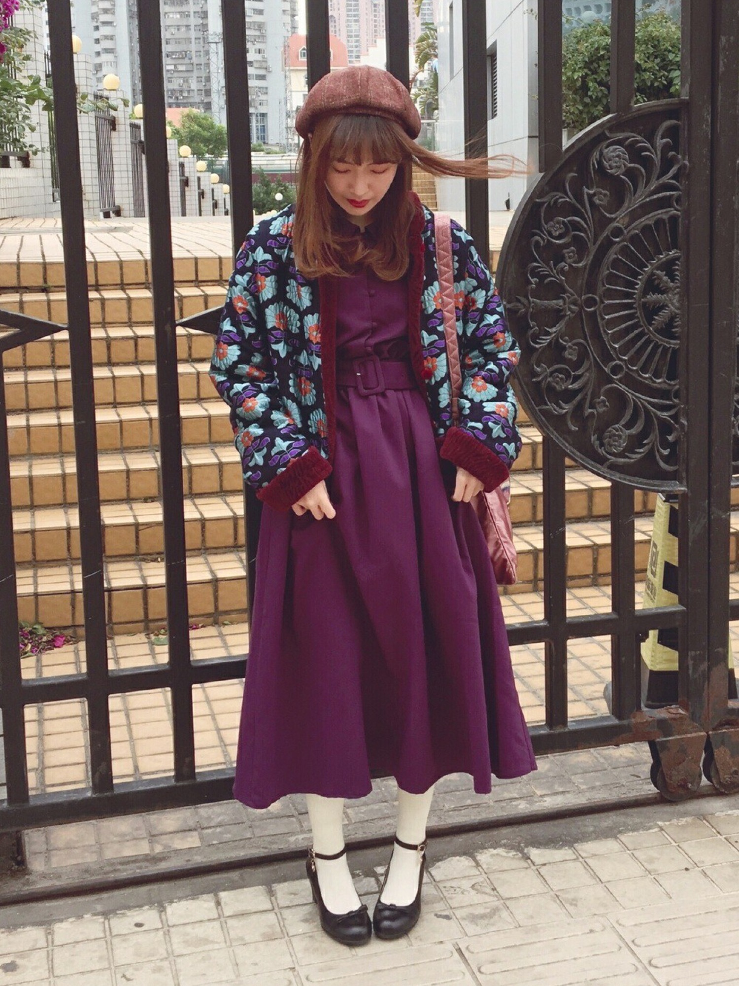 merry jennyメリージェニーグランマ2wayブルゾン アウター コート