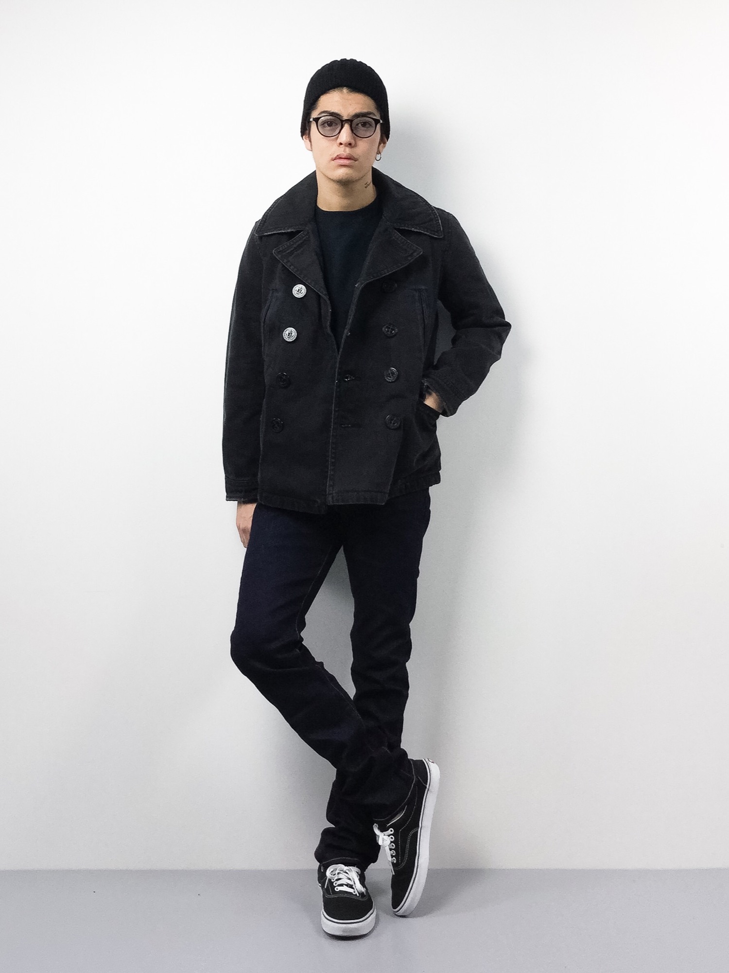 【Schott 】デニムPコート Schott/ショット/DENIM PCOAT/デニム ピーコートを使った