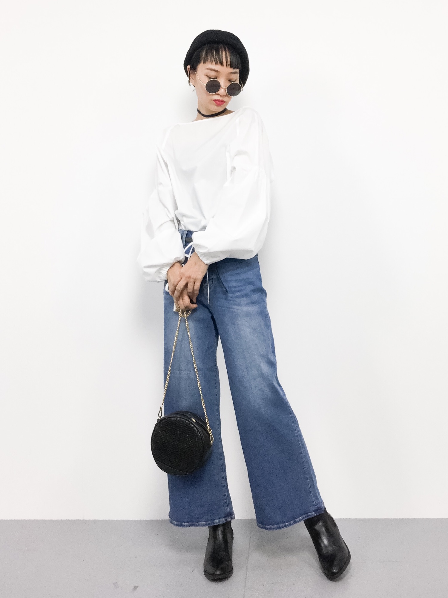 BEAUTY&amp;YOUTH コットンギャザービッグスリーブブラウス BRICK BEAUTY&YOUTH UNITED ARROWS（ビューティーアンドユースユナイテッド