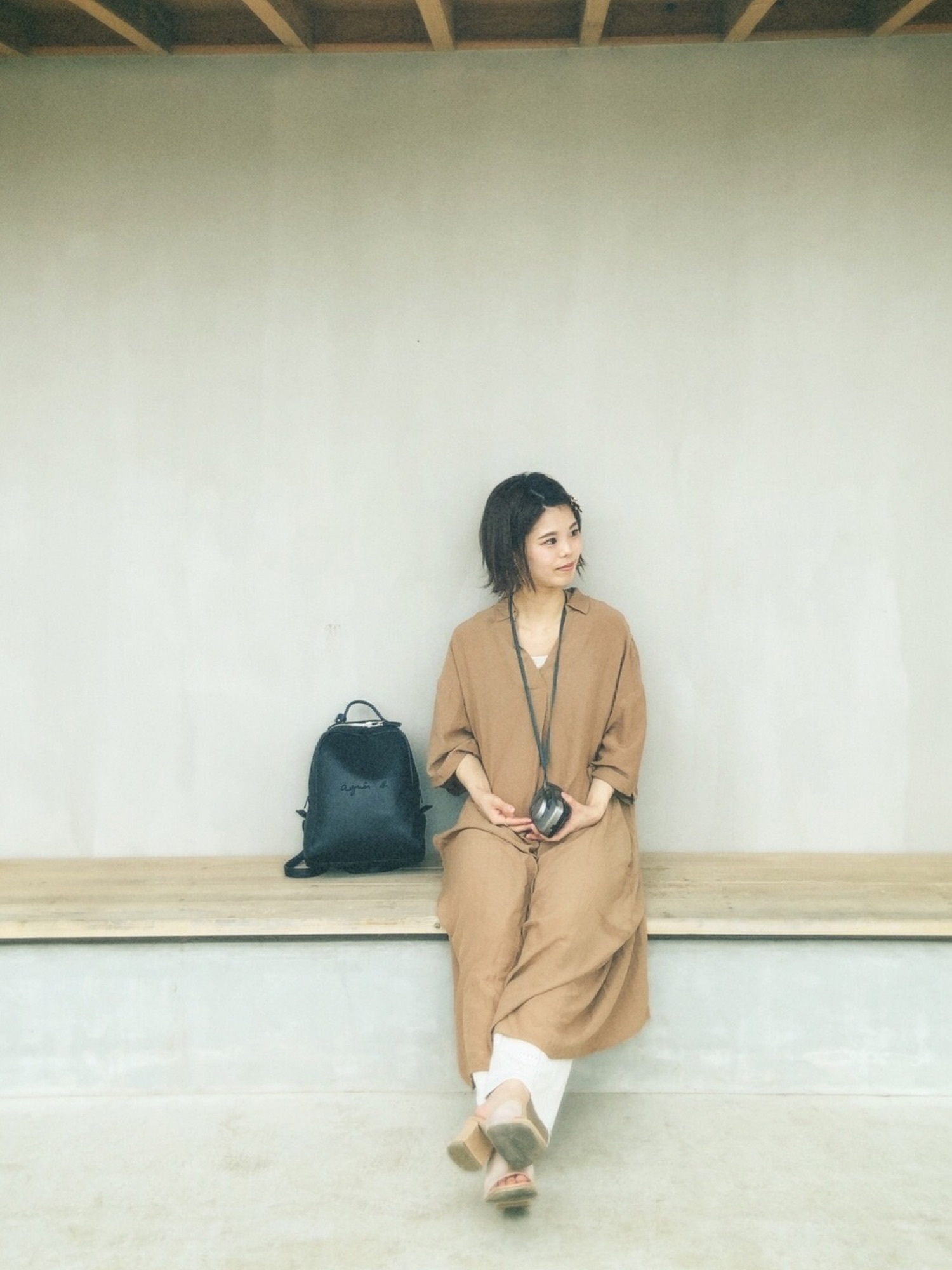 agnes b.（アニエスベー）の「PAS26-04 バックパック（バックパック 