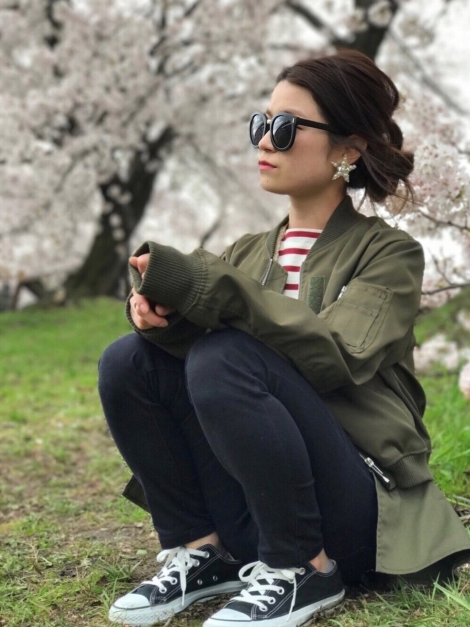 ジャケット・アウター Ameri vintage FLARE DOCKING MA-1 Ameri（アメリ）の「FLARE DOCKING MA-1（MA-1）」 - WEAR