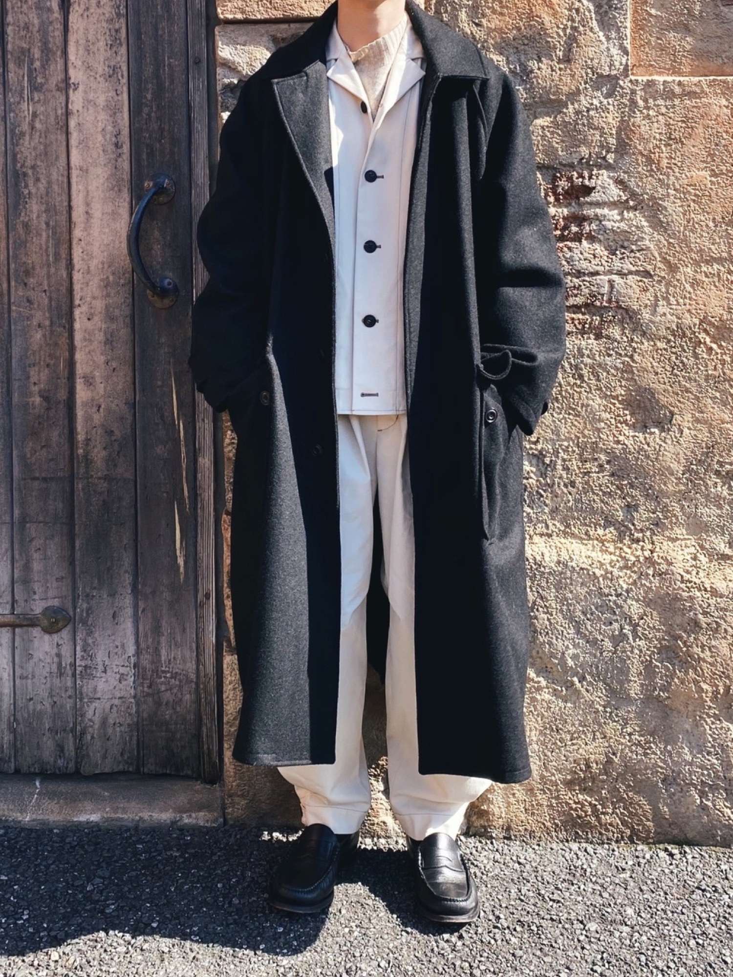 TROVE　ノーカラーブルゾン　新品同様 2018A/W スタッフ個人オーダーS編 | NEWS | TROVE OFFICIAL WEB SHOP