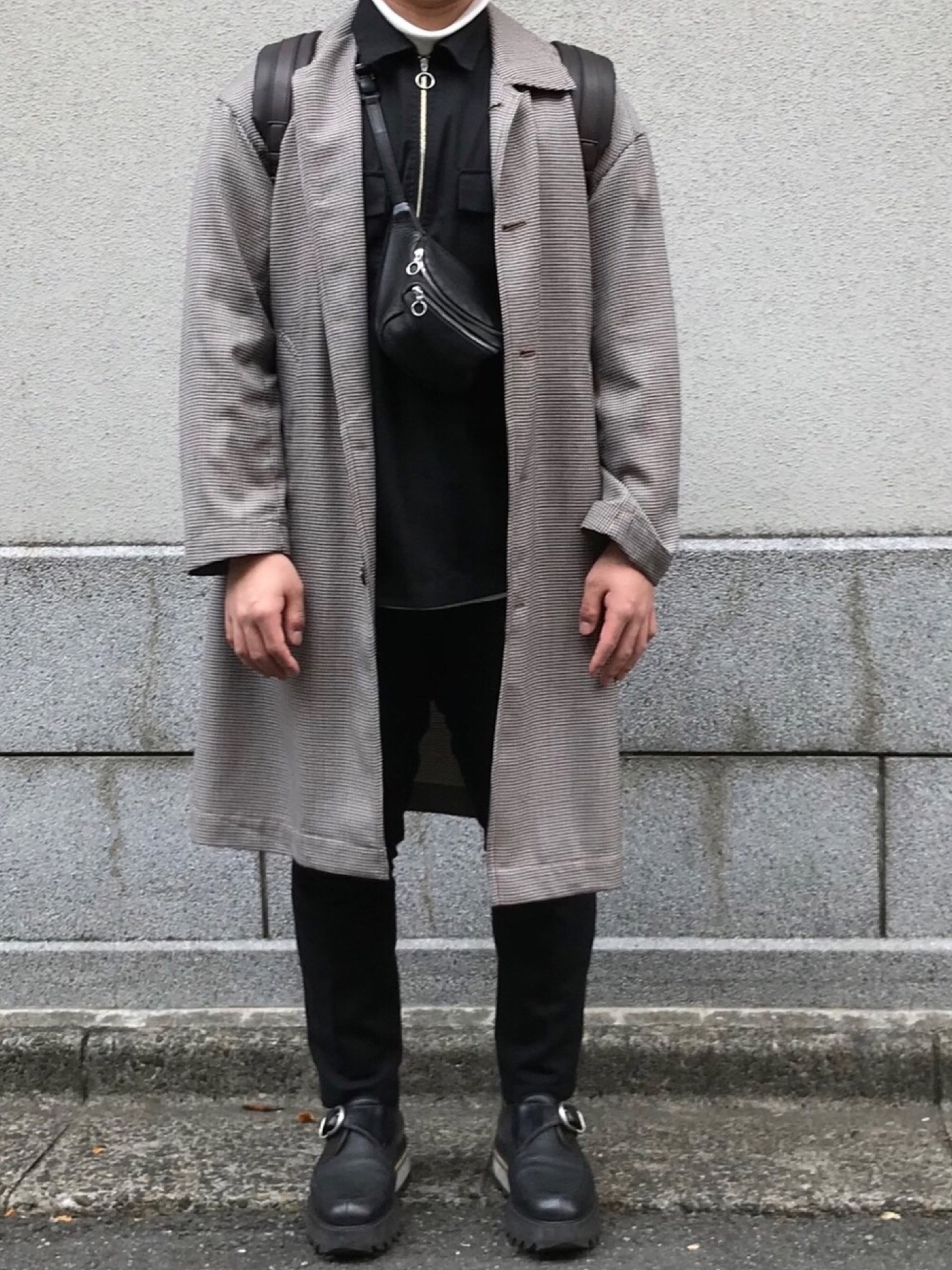 LIDNM（リドム）の「ガンクラブオーバーステンカラー（ステンカラー