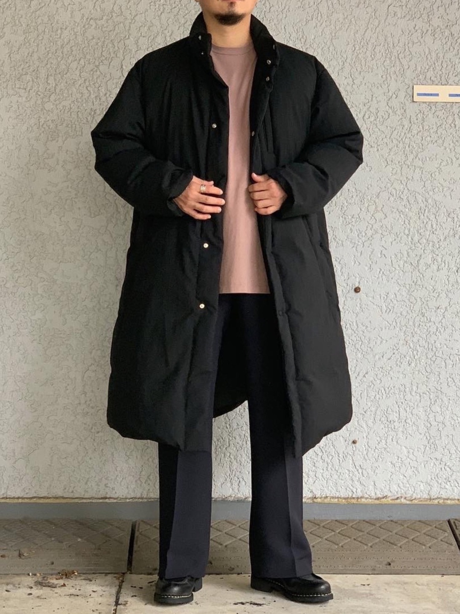 3【POLYPLOID】STAND COLLAR COAT TYPE-B コート