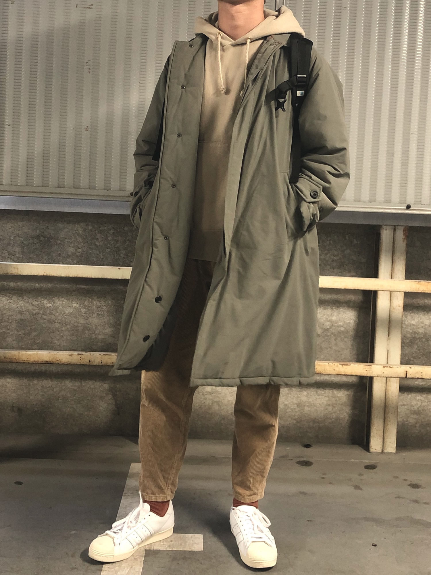 Steven Alan＞ NYLON PADDED BAL COLLAR COAT/コートを使った人気