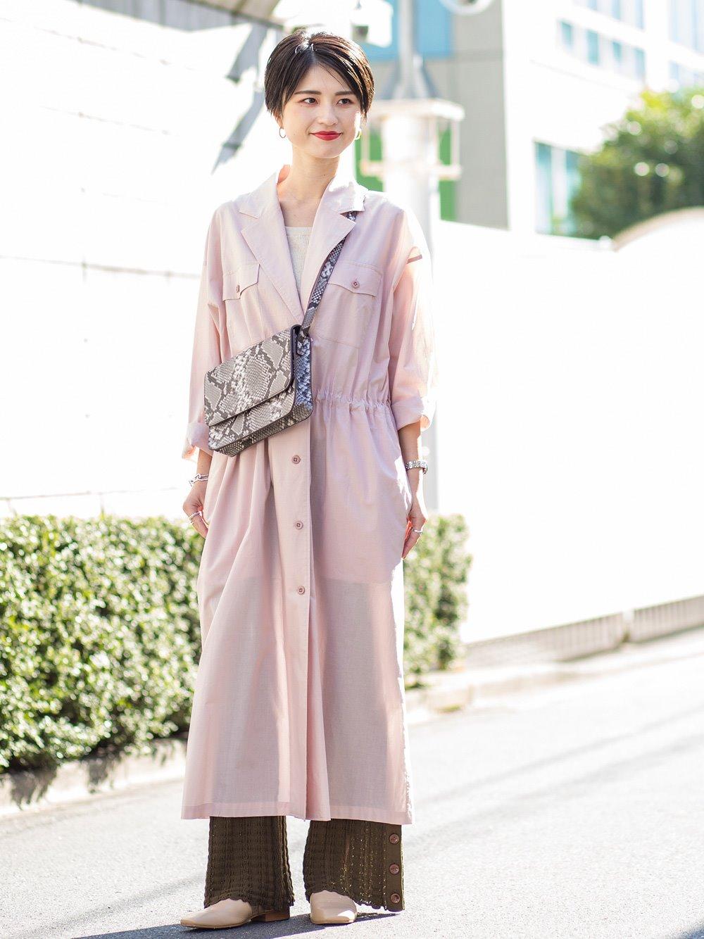 ＜ＬＡ　ＲＯＣＣＡ＞パイソン柄ショルダーバッグ LA ROCCA（ラロッカ）の「＜LA ROCCA＞パイソン柄ショルダーバッグ