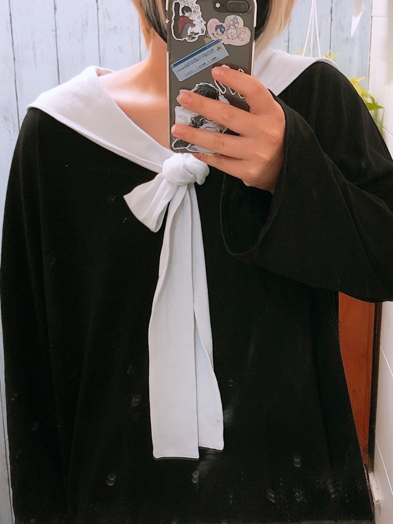 【新品未着用】birthdaybash CAPE RIBBON BLOUSE CAPE RIBBON BLOUSE birthdaybash（Birthday Bash Cape Ribbon