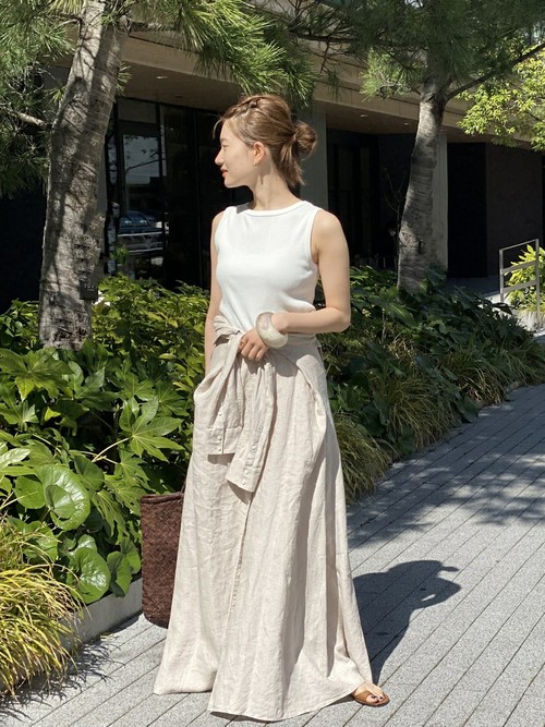 plage（プラージュ）の「Linen Flared ワンピース2◇（ワンピース  