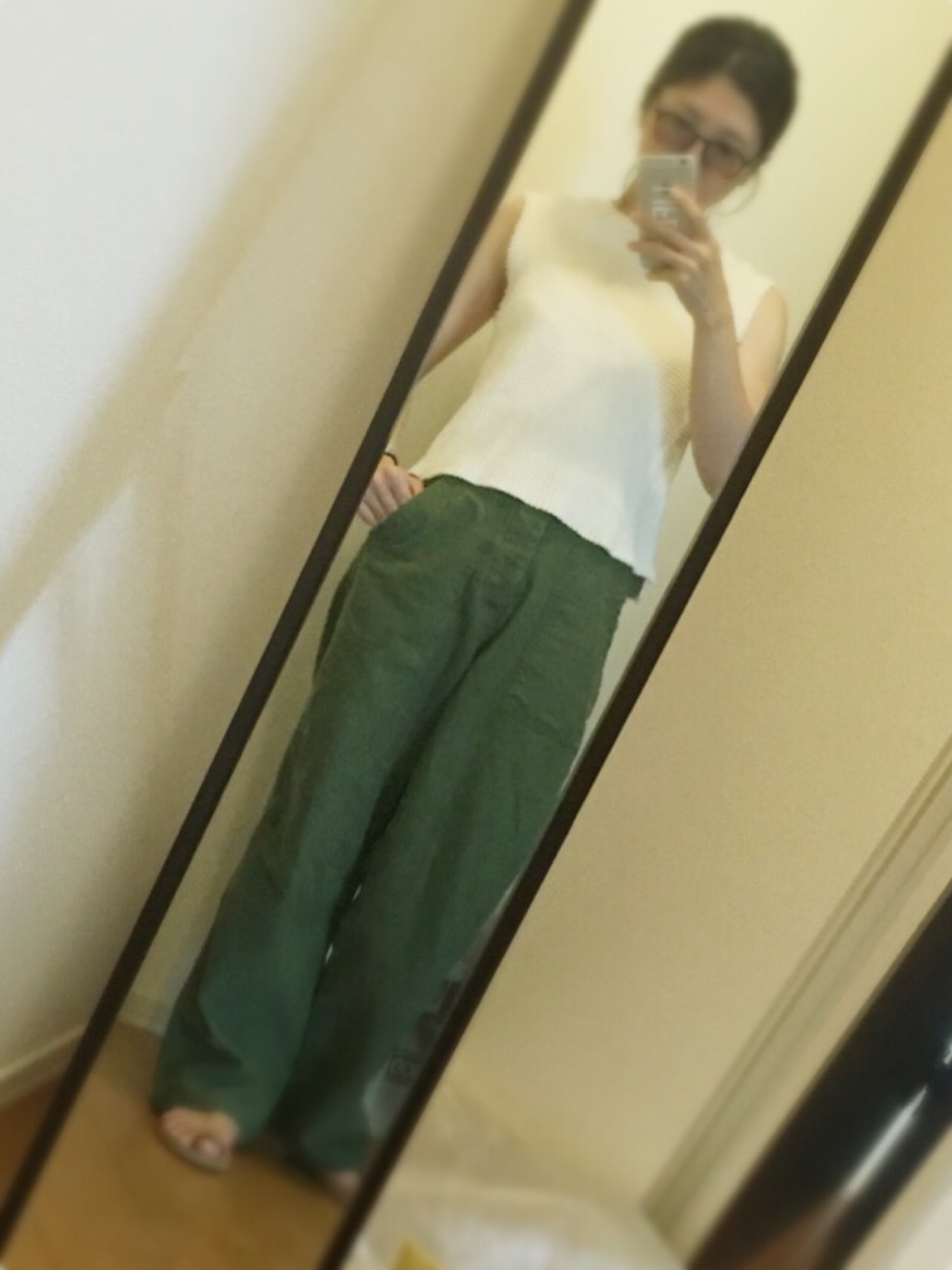 TODAYFUL（トゥデイフル）の「カットオフワッフルタンクトップ（タンク